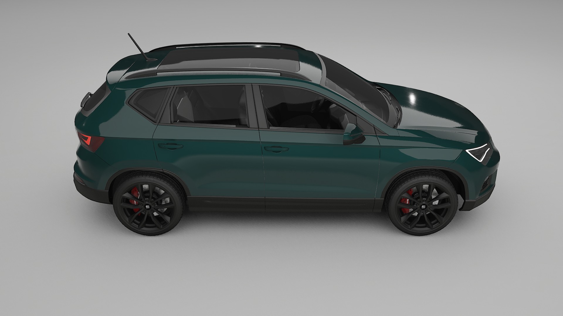 Seat Ateca KH7 TPU Paint Protection Film | INFERNO Color Change PPF Full Pre-Cut Kit