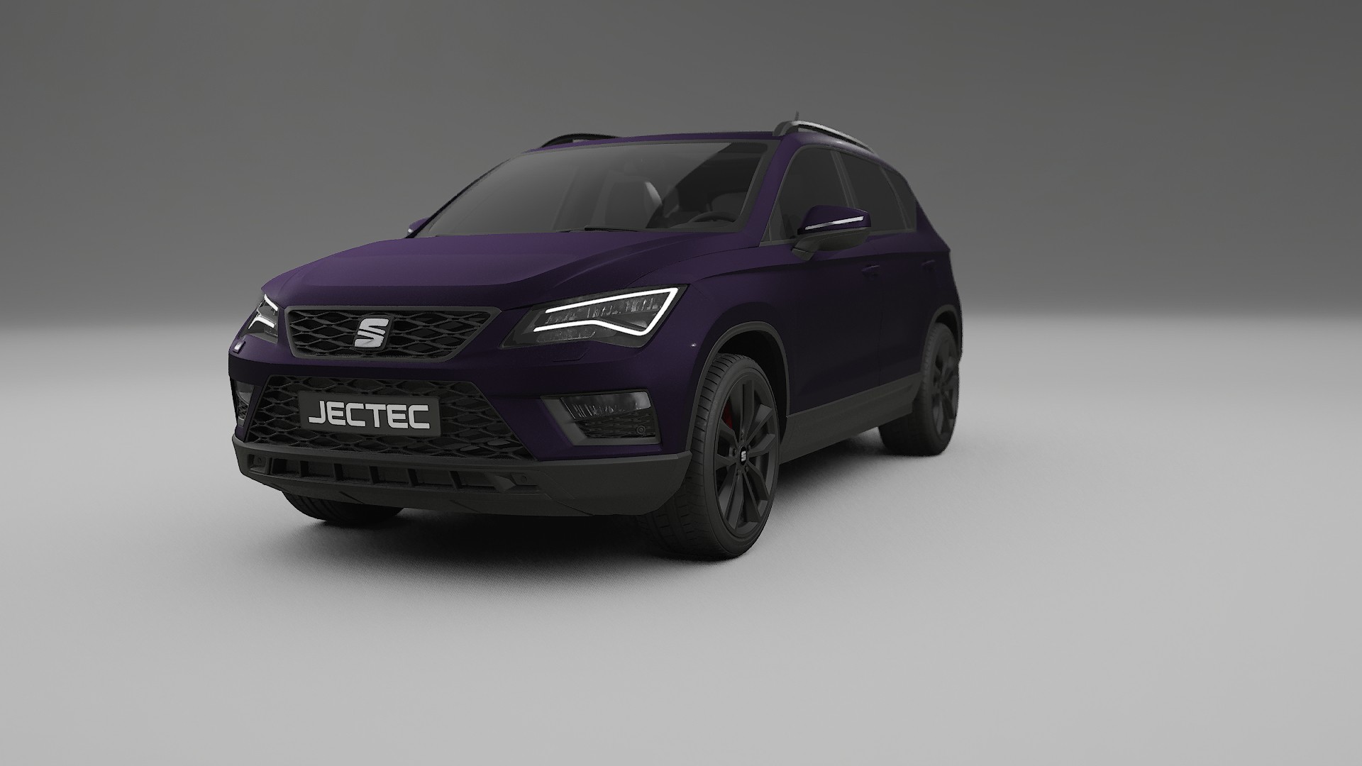 Seat Ateca KH7 TPU Paint Protection Film | VIOLET Color Change PPF Full Pre-Cut Kit