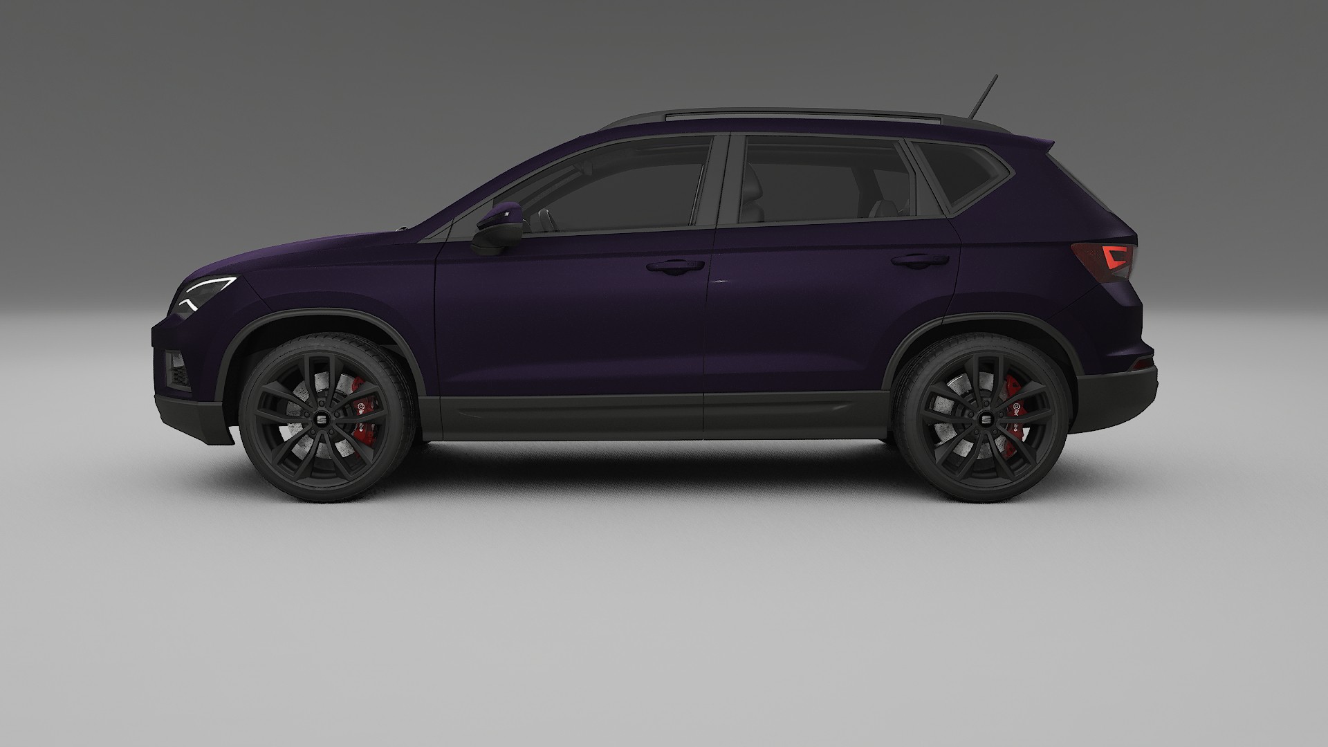 Seat Ateca KH7 TPU Paint Protection Film | VIOLET Color Change PPF Full Pre-Cut Kit