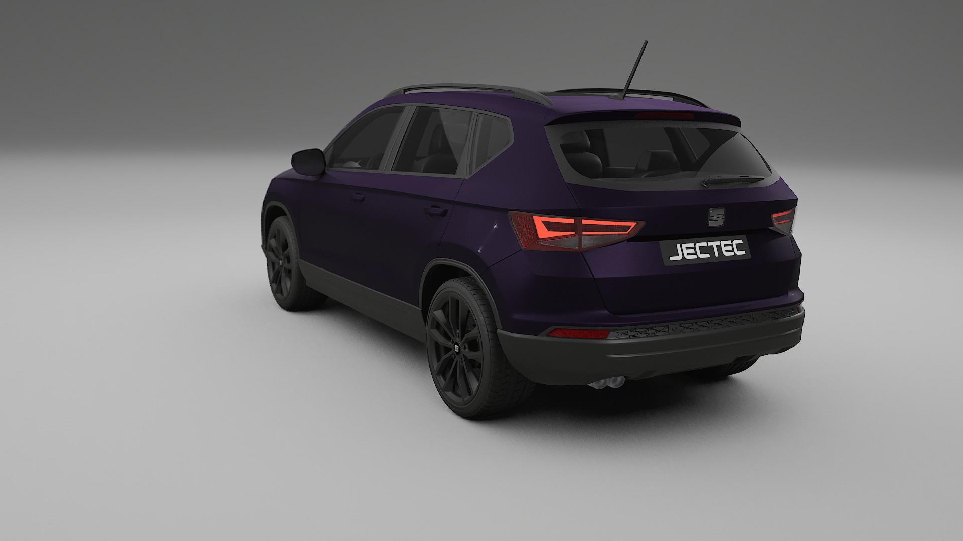 Seat Ateca KH7 TPU Paint Protection Film | VIOLET Color Change PPF Full Pre-Cut Kit