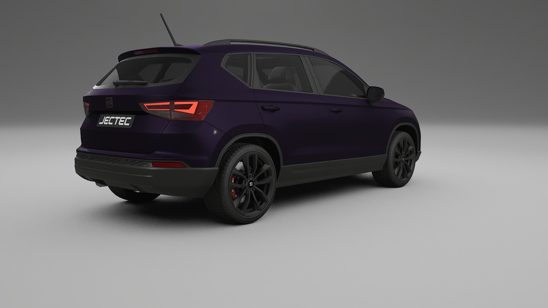 Seat Ateca KH7 TPU Paint Protection Film | VIOLET Color Change PPF Full Pre-Cut Kit