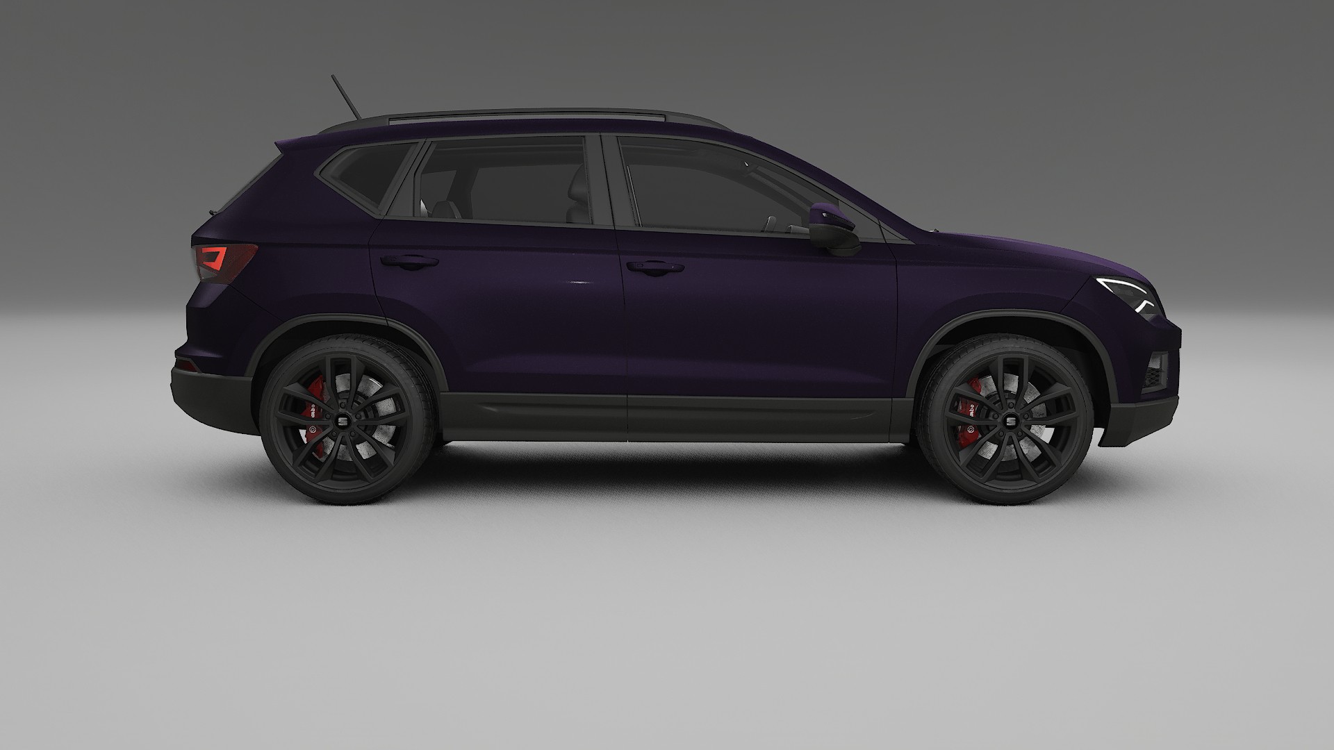 Seat Ateca KH7 TPU Paint Protection Film | VIOLET Color Change PPF Full Pre-Cut Kit