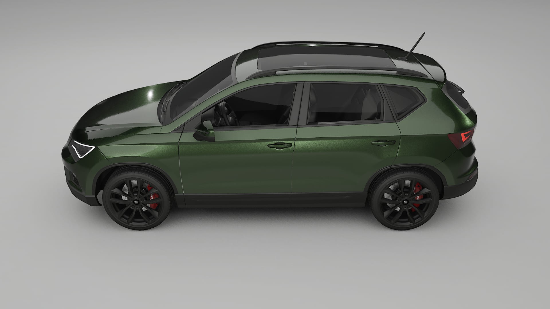 Seat Ateca KH7 TPU Paint Protection Film | LAGOON Color Change PPF Full Pre-Cut Kit