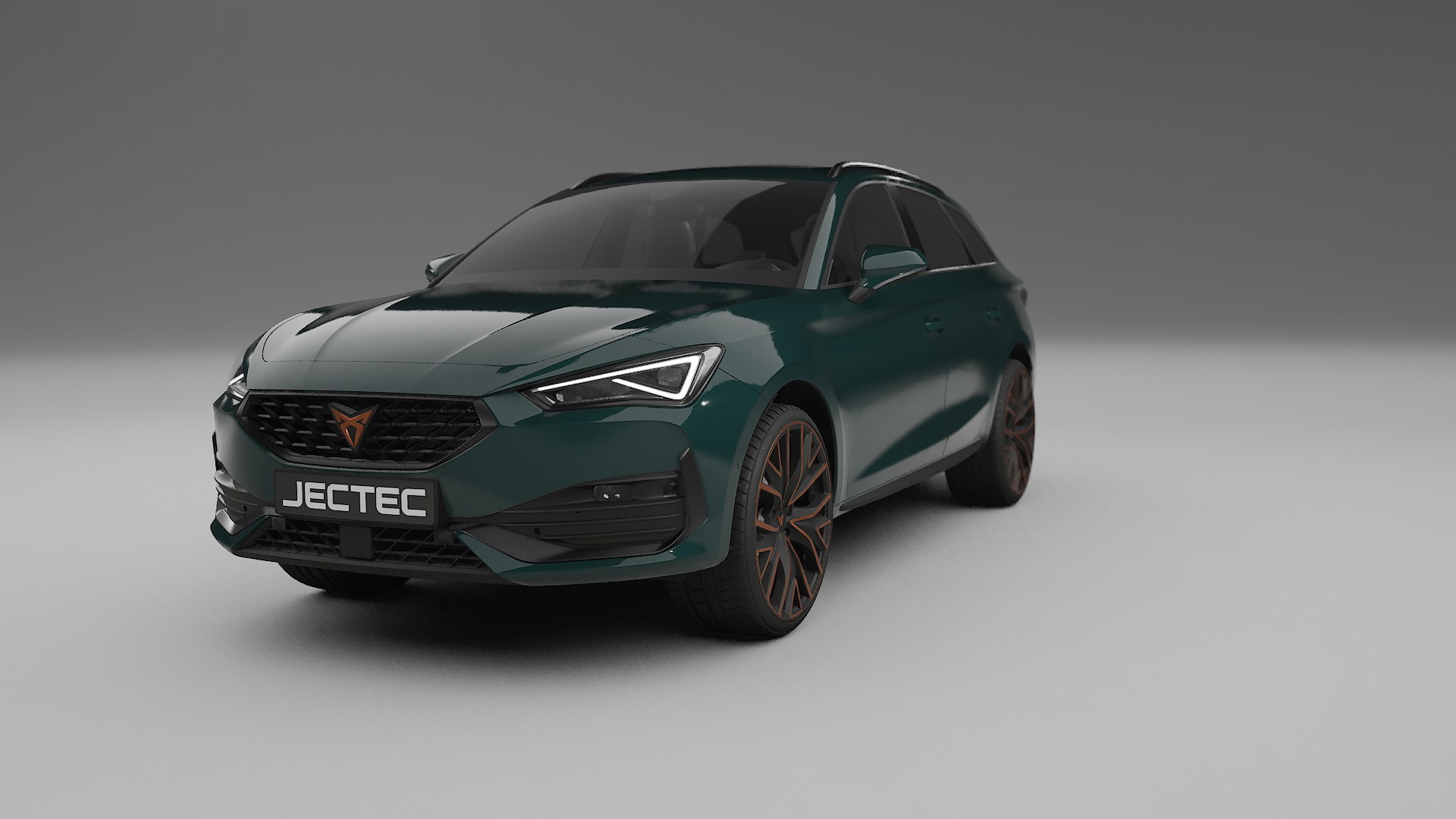 Seat Leon Cupra KL TPU Paint Protection Film | INFERNO Color Change PPF Full Pre-Cut Kit