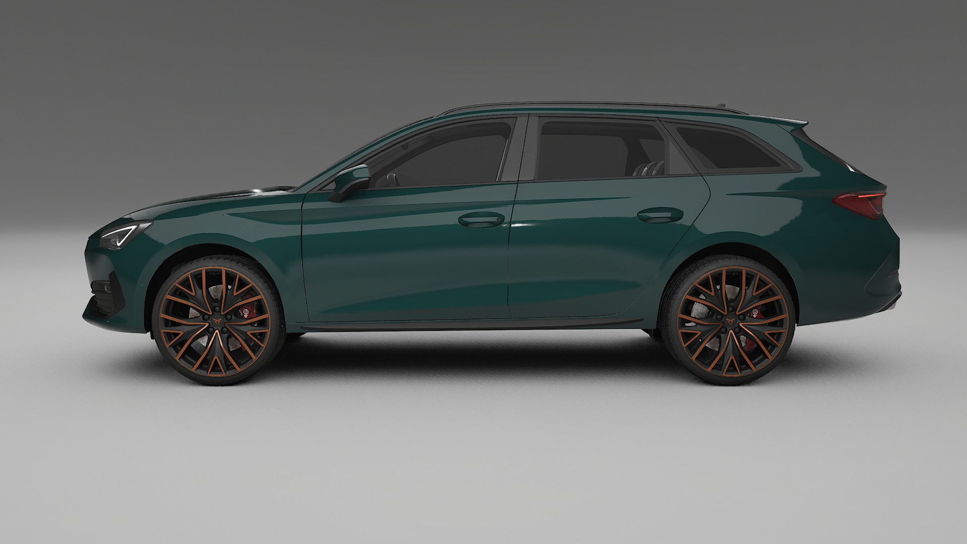 Seat Leon Cupra KL TPU Paint Protection Film | INFERNO Color Change PPF Full Pre-Cut Kit