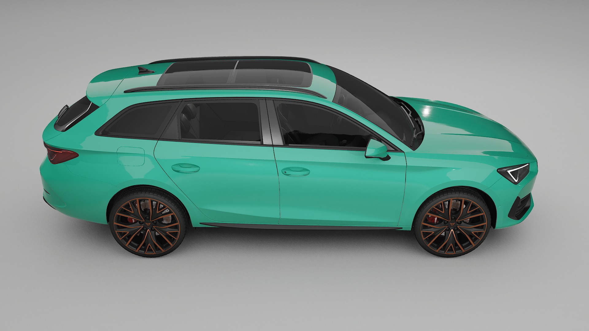 Seat Leon Cupra KL TPU Paint Protection Film | JEWEL Color Change PPF Full Pre-Cut Kit