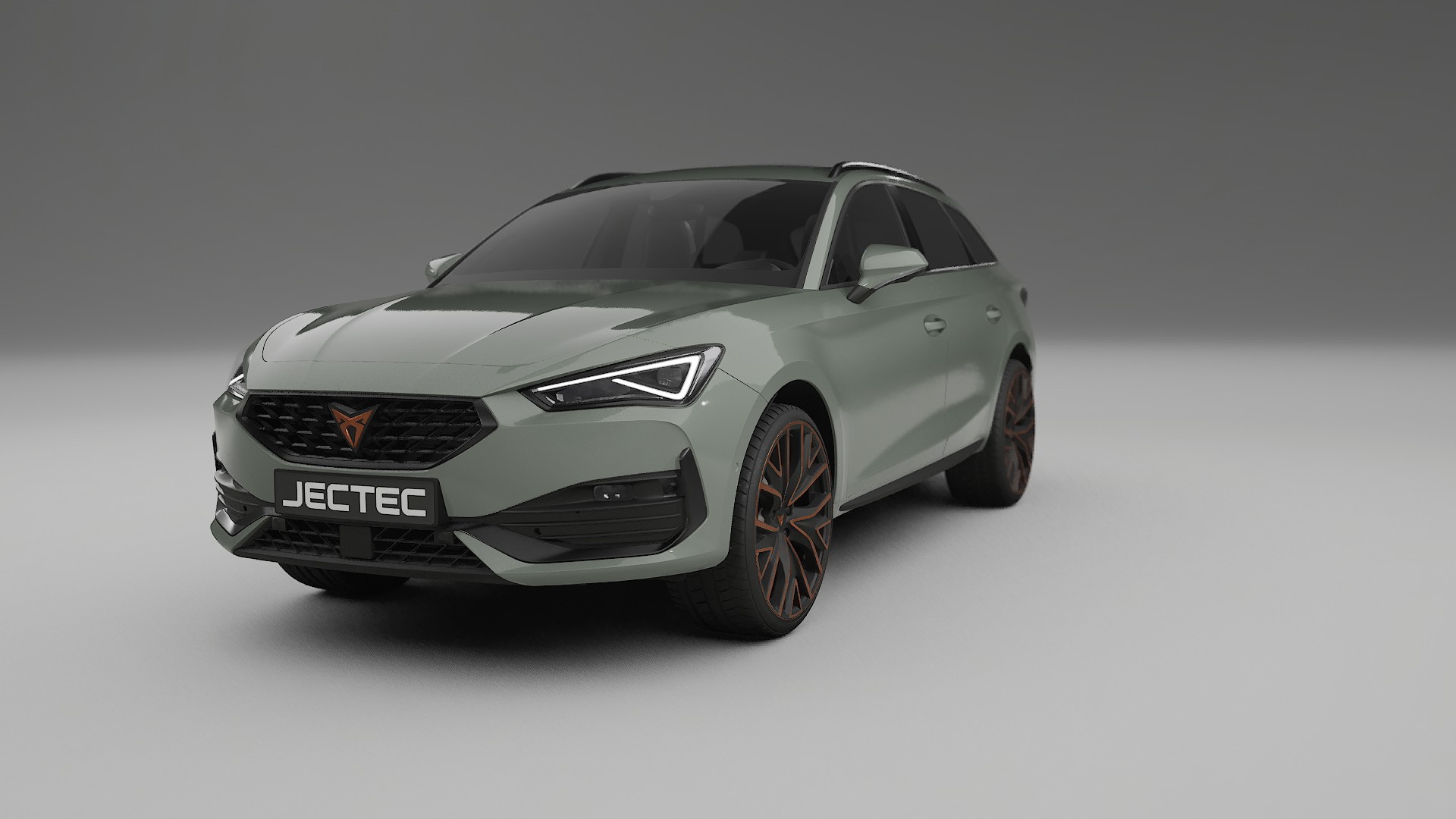 Seat Leon Cupra KL TPU Paint Protection Film | SLATE Color Change PPF Full Pre-Cut Kit