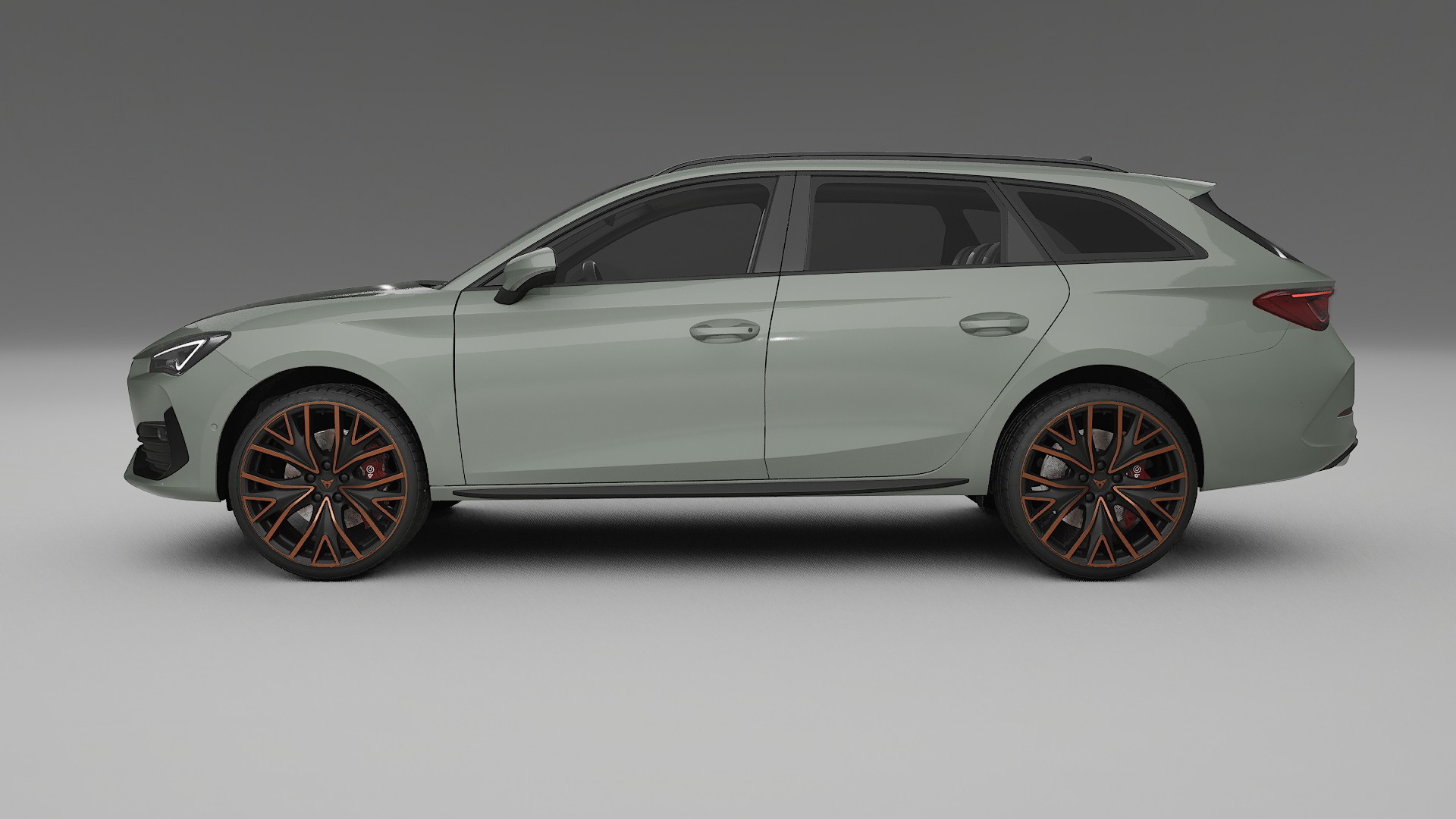 Seat Leon Cupra KL TPU Paint Protection Film | SLATE Color Change PPF Full Pre-Cut Kit