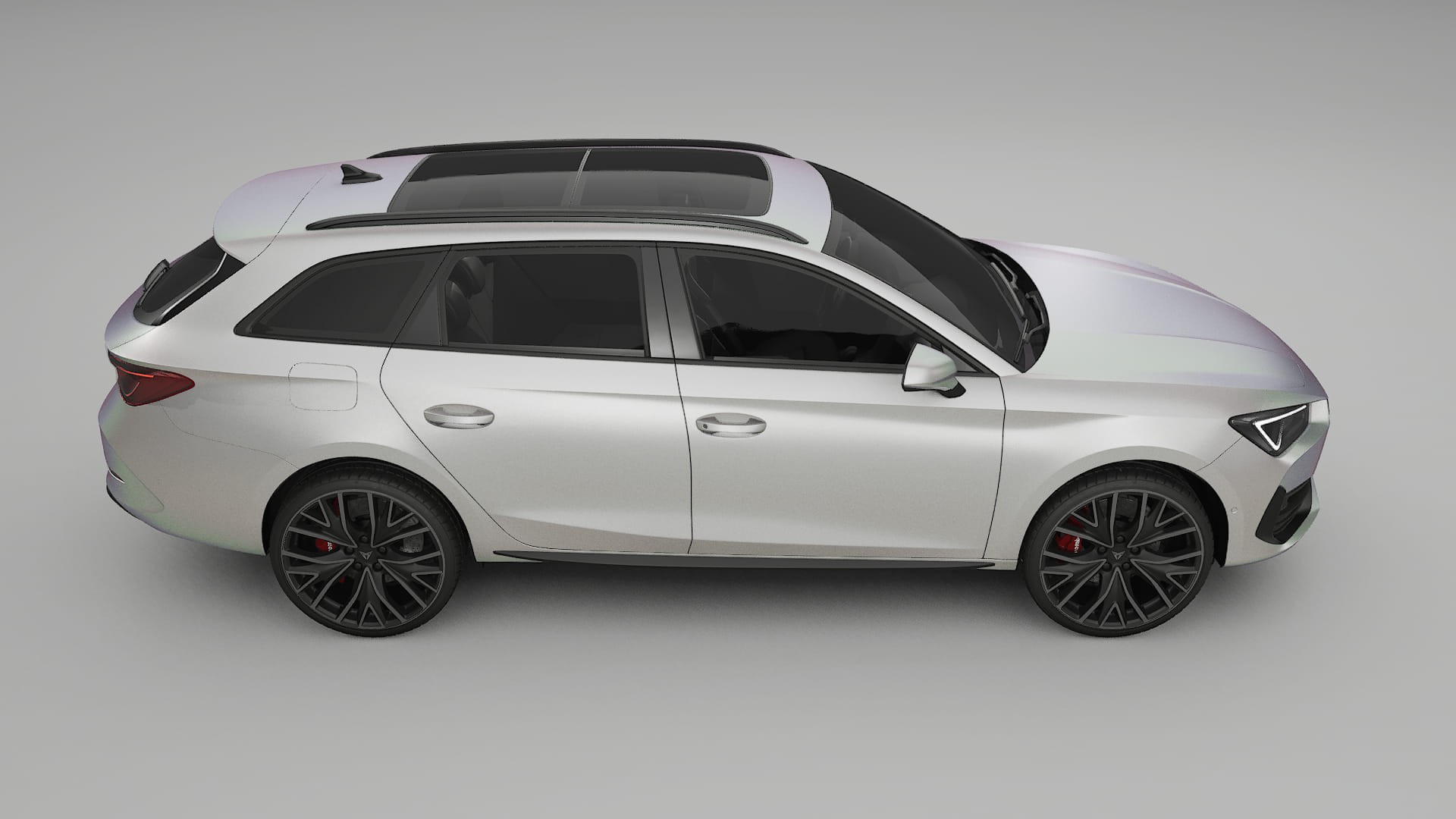 Seat Leon Cupra KL TPU Paint Protection Film | NEBULA Color Change PPF Full Pre-Cut Kit