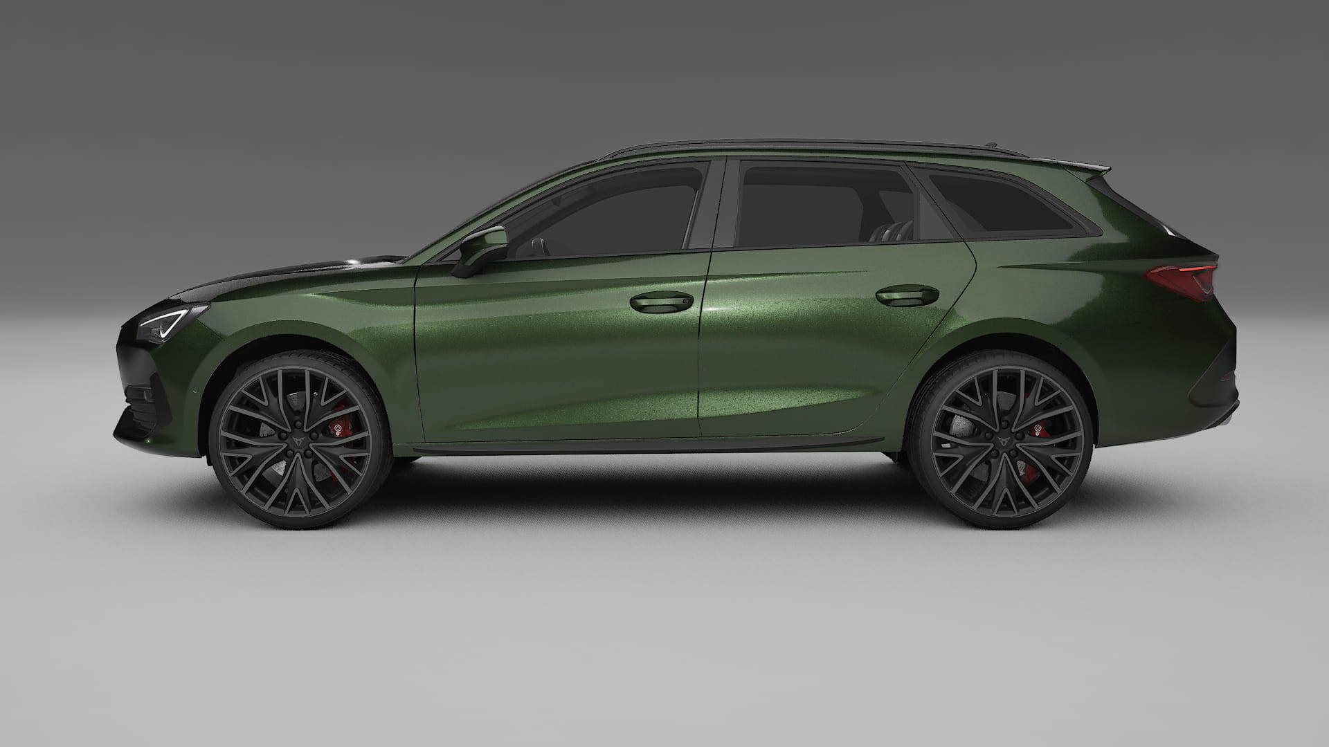 Seat Leon Cupra KL TPU Paint Protection Film | LAGOON Color Change PPF Full Pre-Cut Kit