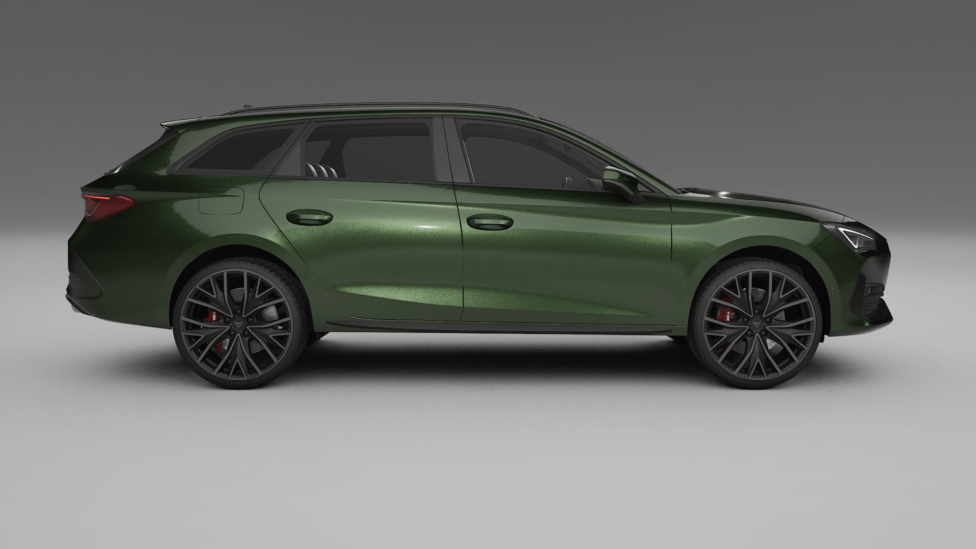 Seat Leon Cupra KL TPU Paint Protection Film | LAGOON Color Change PPF Full Pre-Cut Kit