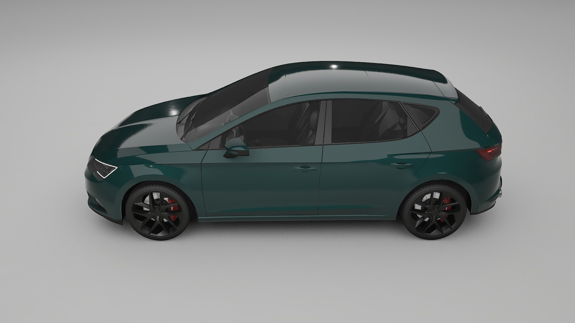 Seat Leon FR 5F TPU Paint Protection Film | INFERNO Color Change PPF Full Pre-Cut Kit