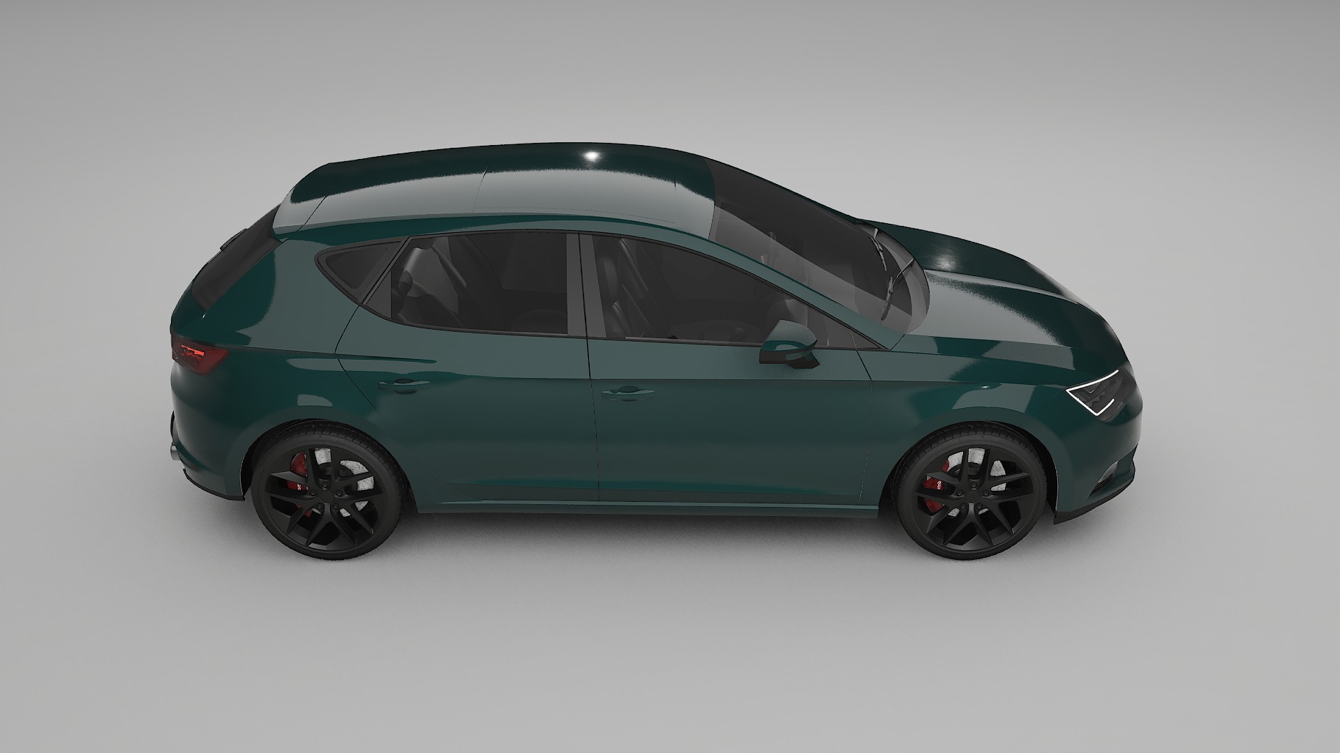 Seat Leon FR 5F TPU Paint Protection Film | INFERNO Color Change PPF Full Pre-Cut Kit