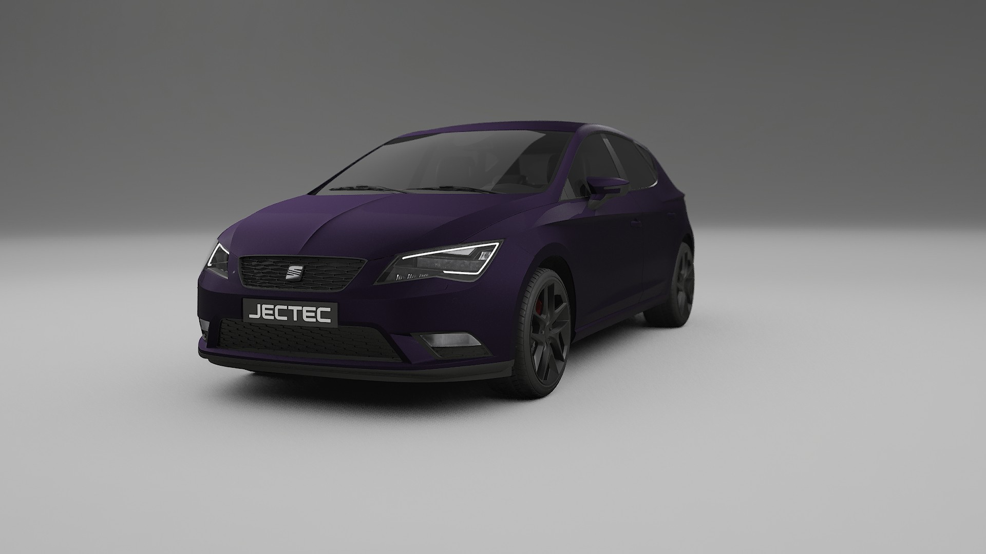 Seat Leon FR 5F TPU Paint Protection Film | VIOLET Color Change PPF Full Pre-Cut Kit