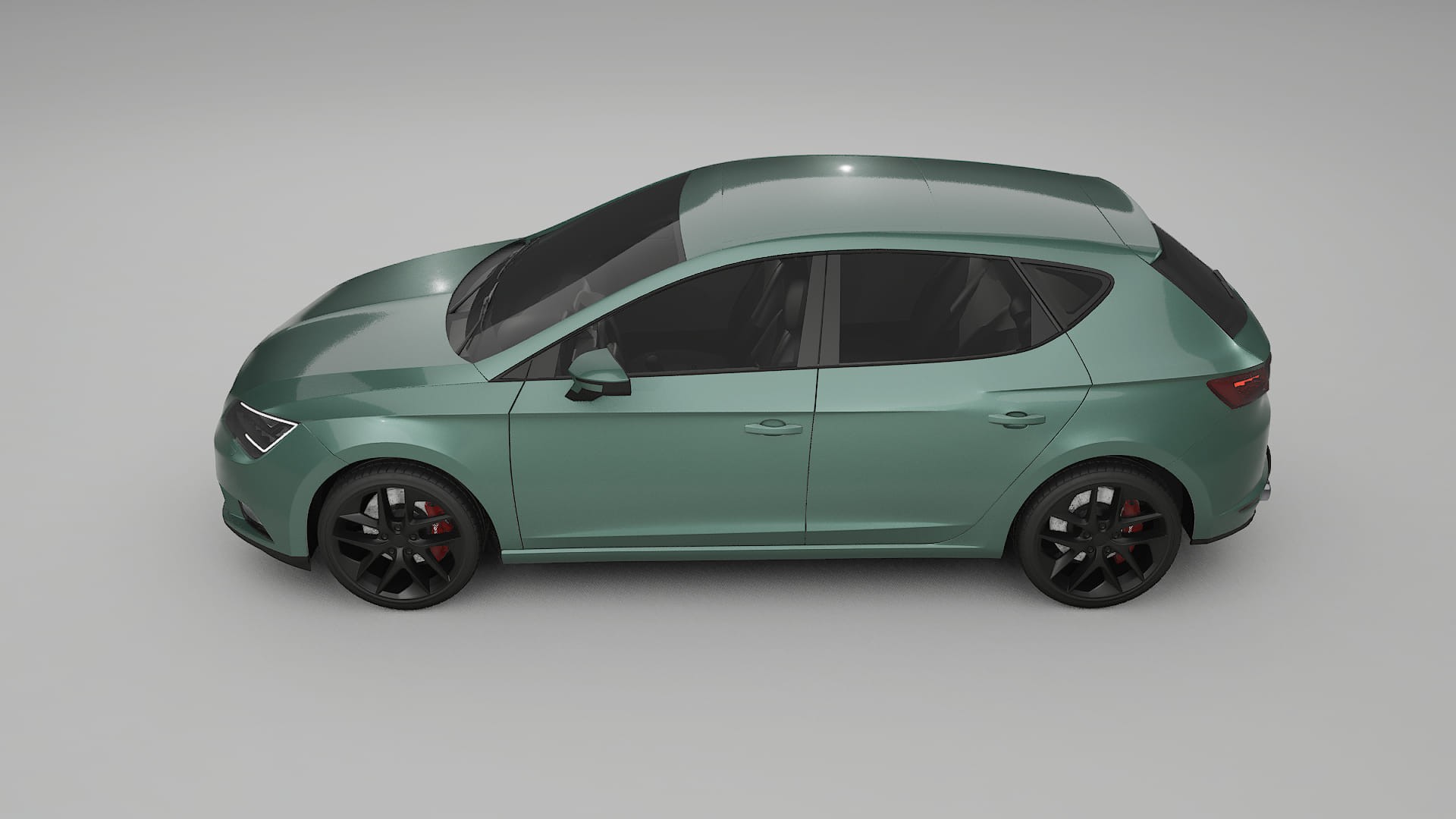 Seat Leon FR 5F TPU Paint Protection Film | EVERGREEN Color Change PPF Full Pre-Cut Kit