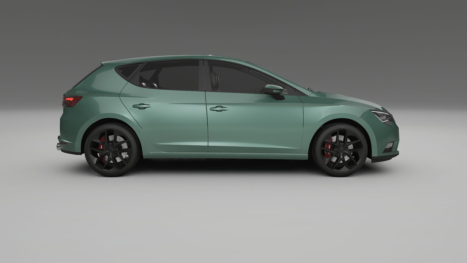 Seat Leon FR 5F TPU Paint Protection Film | EVERGREEN Color Change PPF Full Pre-Cut Kit