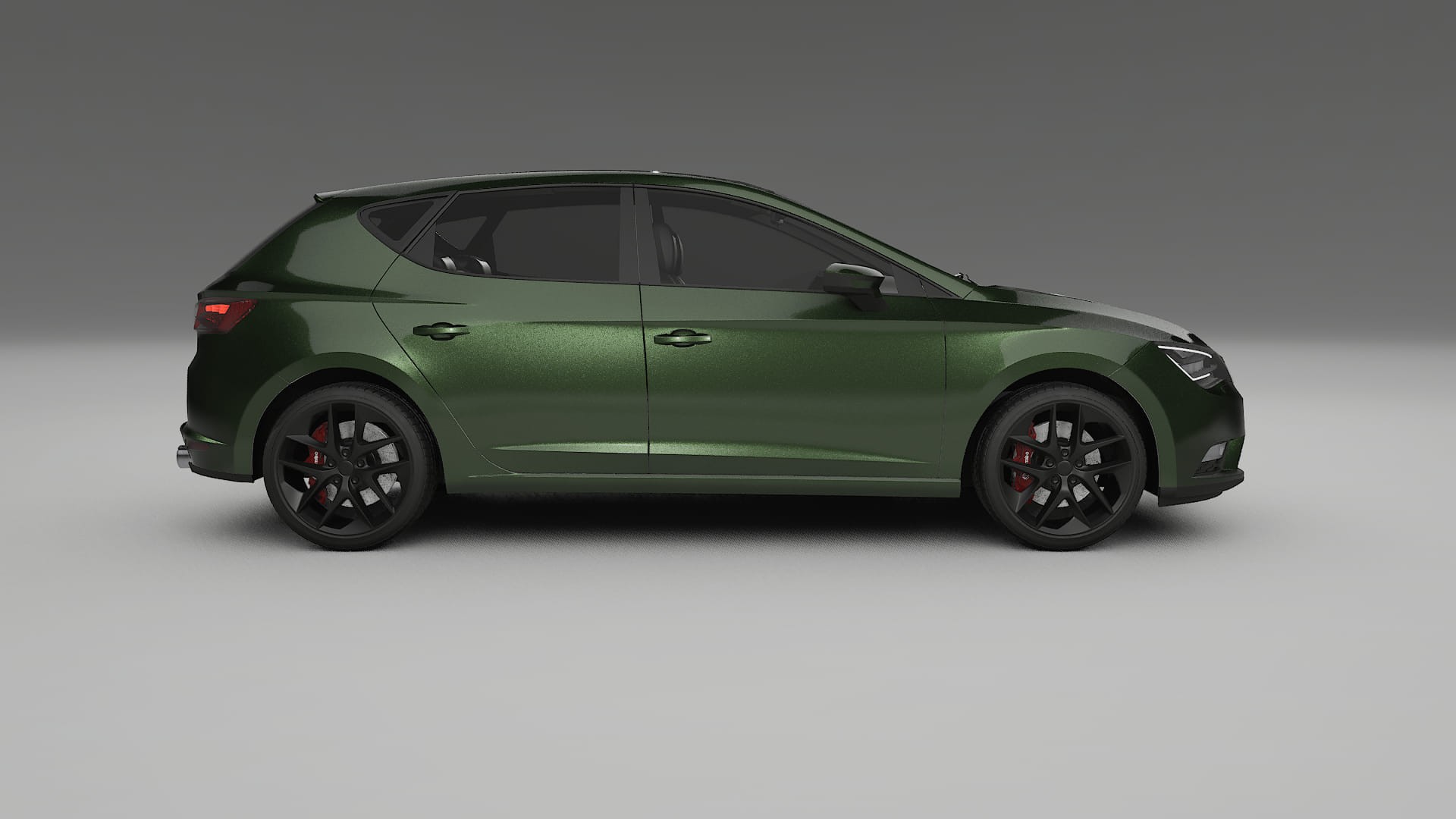 Seat Leon FR 5F TPU Paint Protection Film | LAGOON Color Change PPF Full Pre-Cut Kit