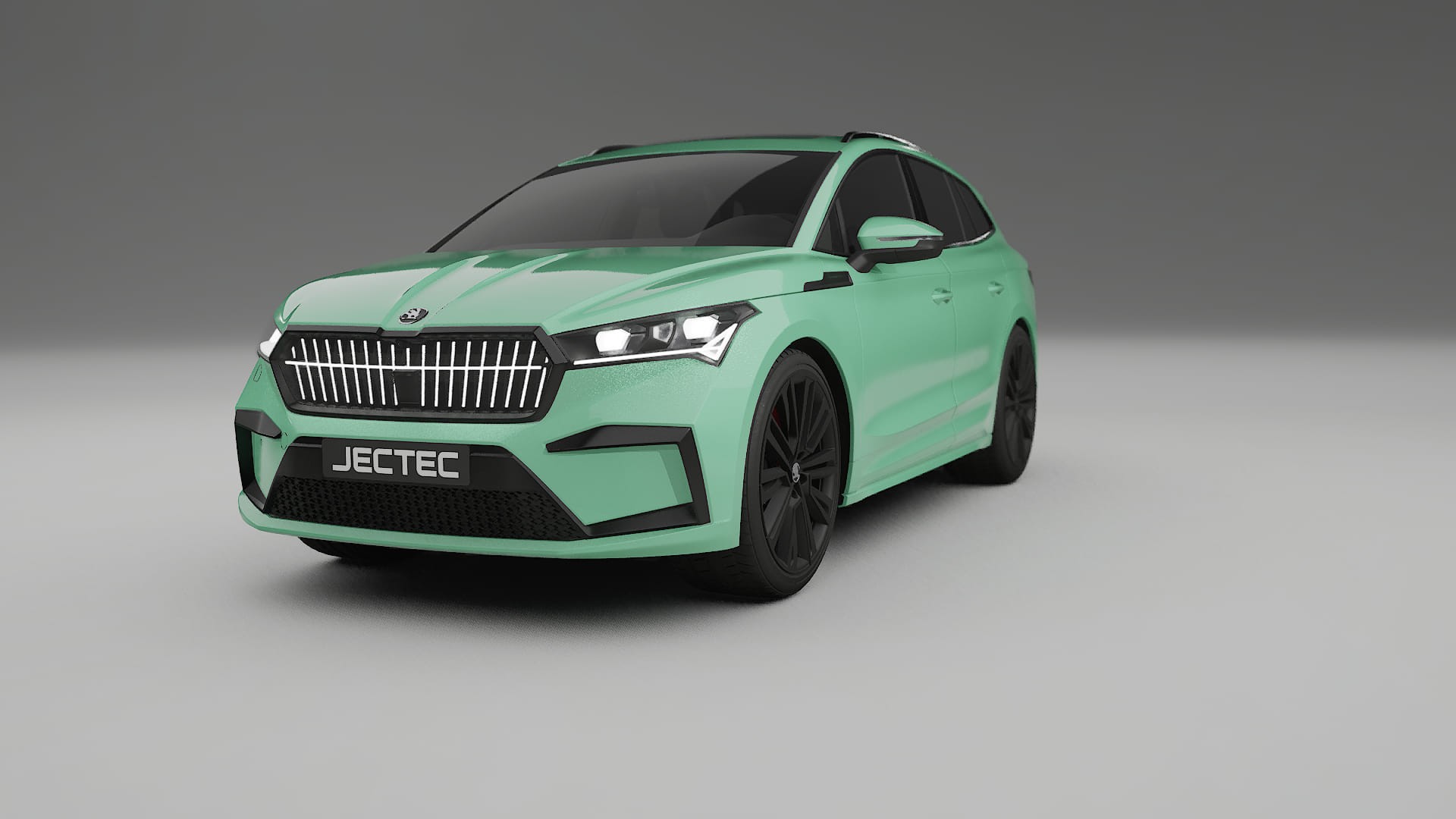Škoda Enyaq MEB TPU Paint Protection Film | DUSTY Color Change PPF Full Pre-Cut Kit