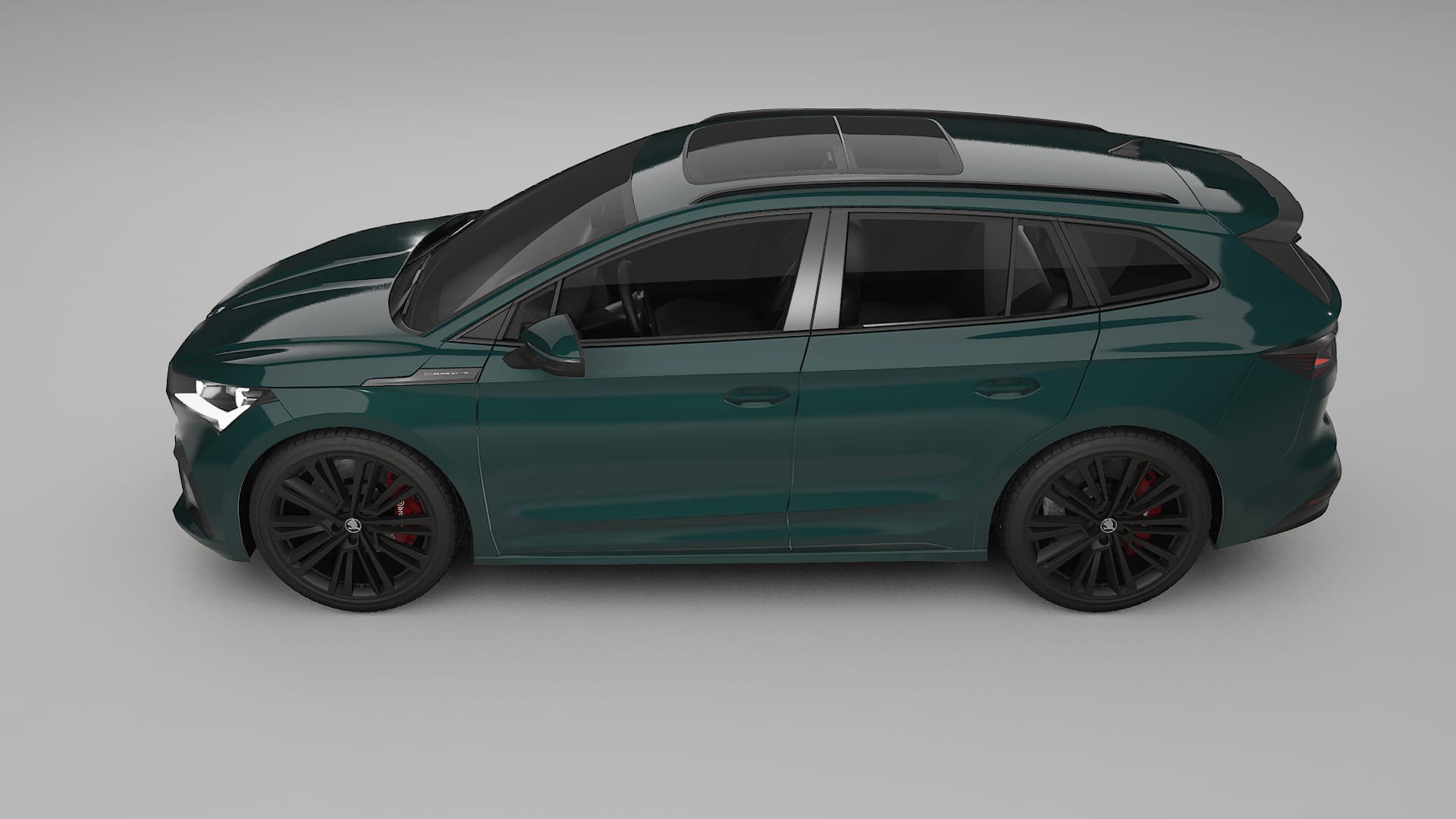 Škoda Enyaq MEB TPU Paint Protection Film | INFERNO Color Change PPF Full Pre-Cut Kit