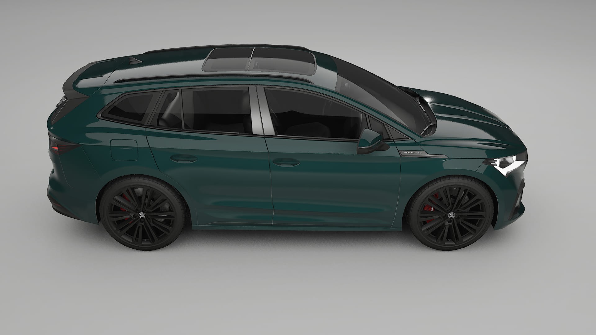 Škoda Enyaq MEB TPU Paint Protection Film | INFERNO Color Change PPF Full Pre-Cut Kit