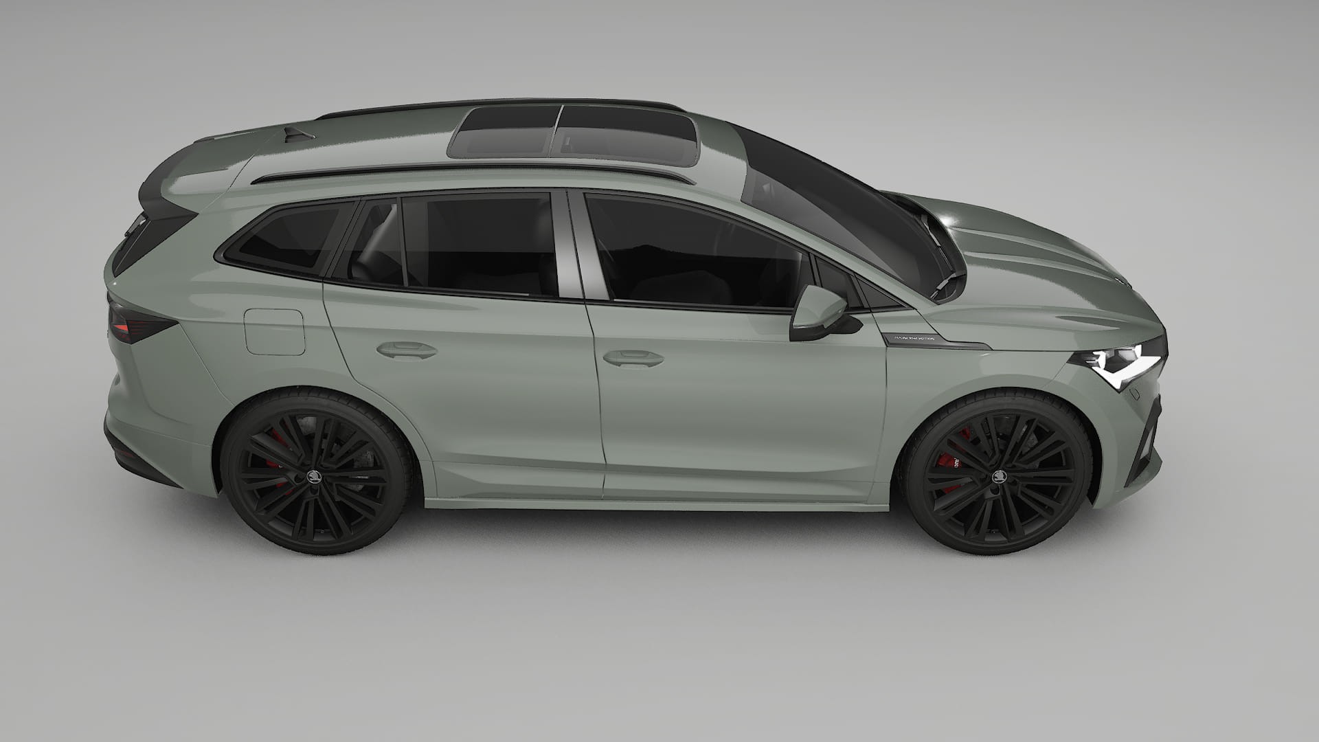 Škoda Enyaq MEB TPU Paint Protection Film | SLATE Color Change PPF Full Pre-Cut Kit