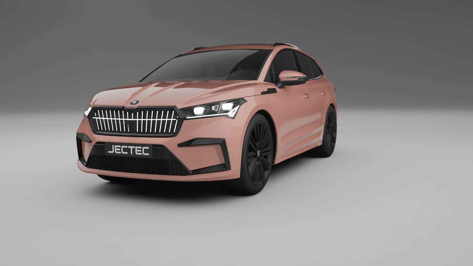 Škoda Enyaq MEB TPU Paint Protection Film | BLUSH Color Change PPF Full Pre-Cut Kit
