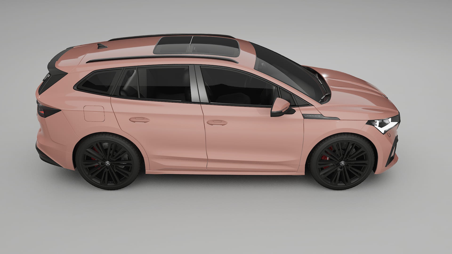 Škoda Enyaq MEB TPU Paint Protection Film | BLUSH Color Change PPF Full Pre-Cut Kit