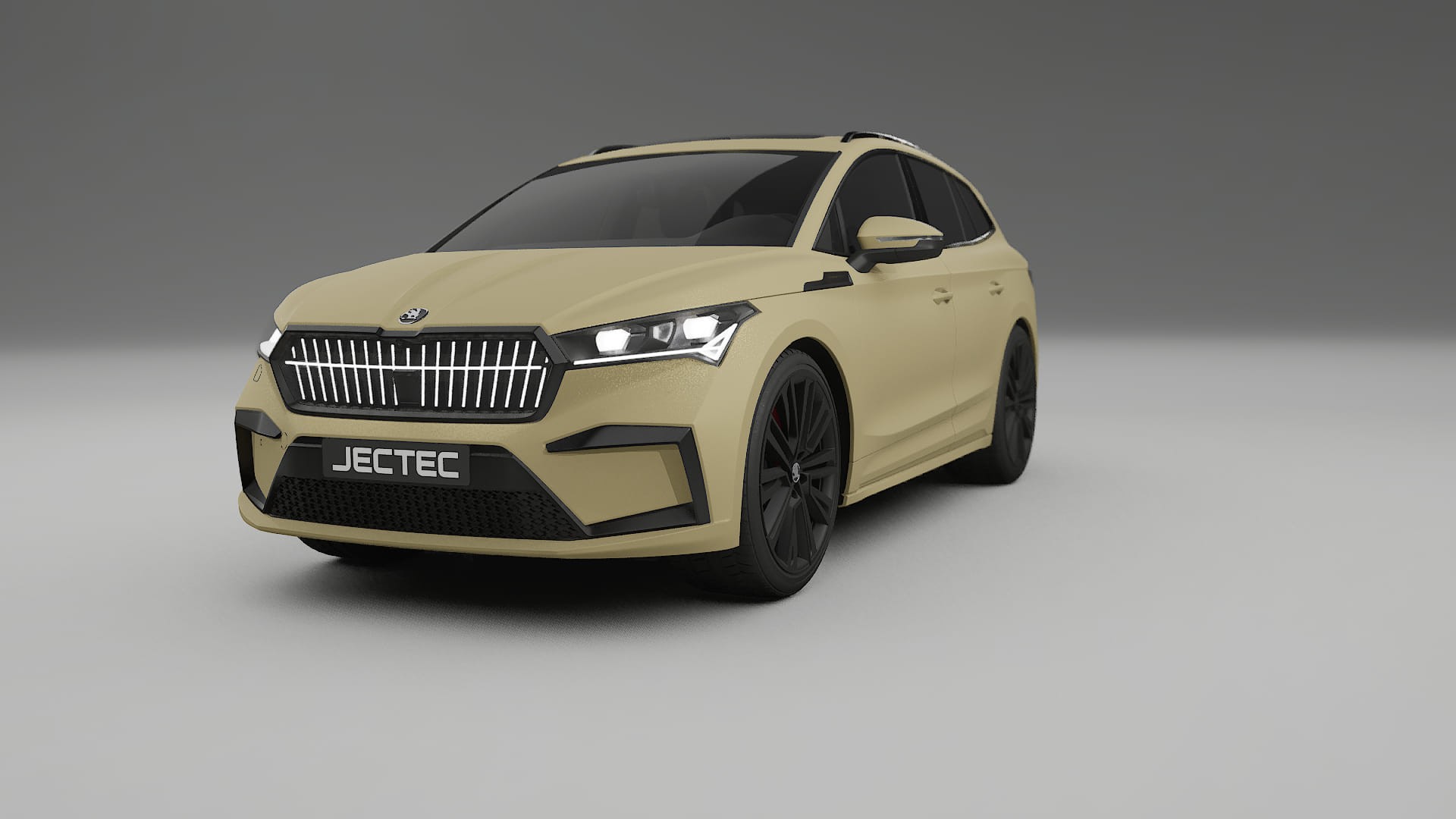 Škoda Enyaq MEB TPU Paint Protection Film | SAND Color Change PPF Full Pre-Cut Kit