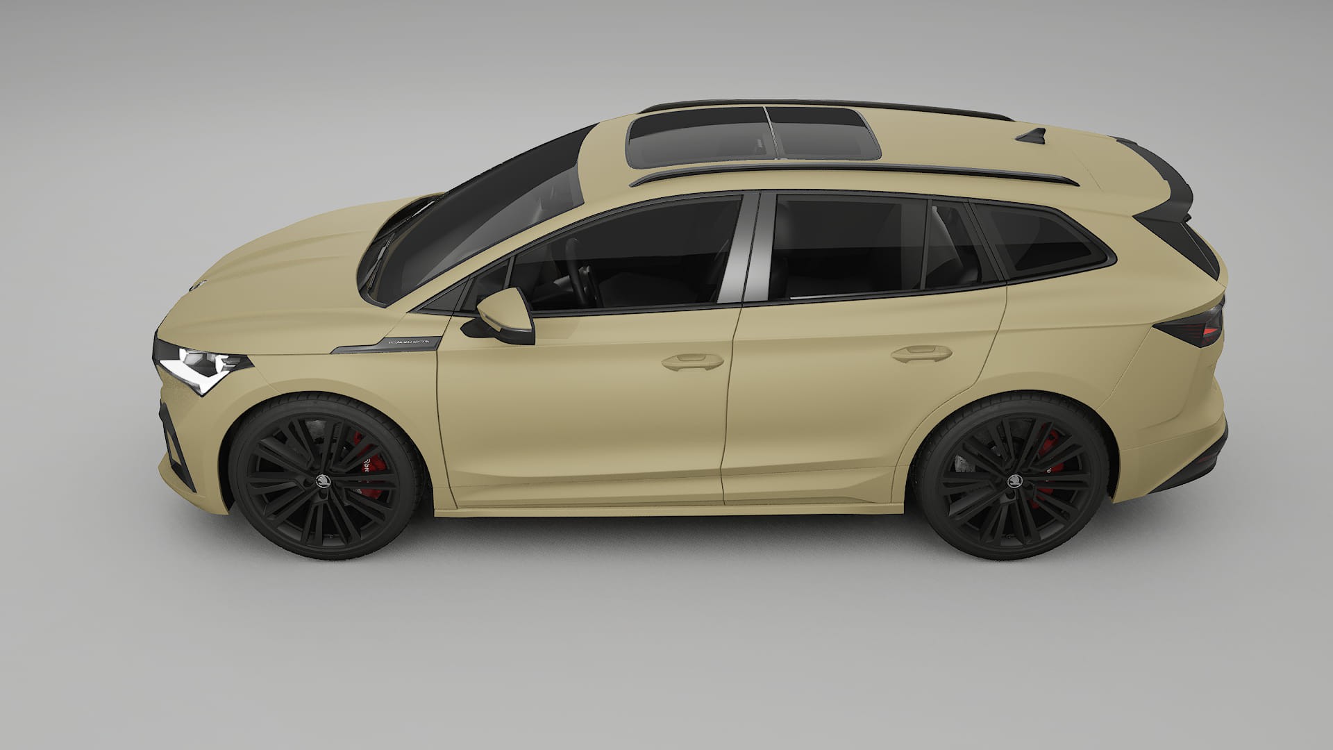 Škoda Enyaq MEB TPU Paint Protection Film | SAND Color Change PPF Full Pre-Cut Kit