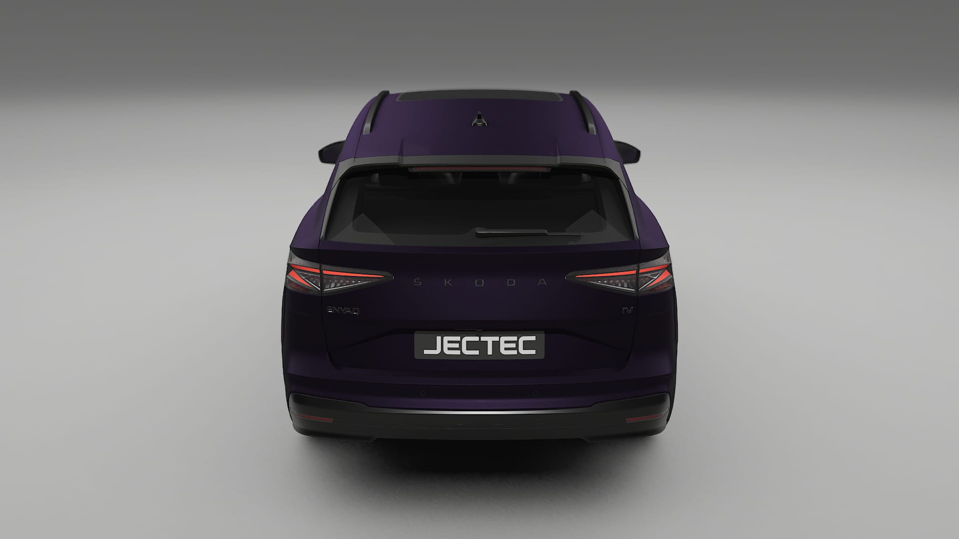 Škoda Enyaq MEB TPU Paint Protection Film | VIOLET Color Change PPF Full Pre-Cut Kit