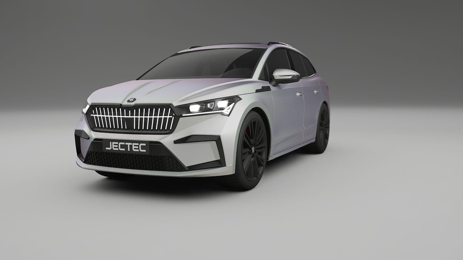 Škoda Enyaq MEB TPU Paint Protection Film | NEBULA Color Change PPF Full Pre-Cut Kit