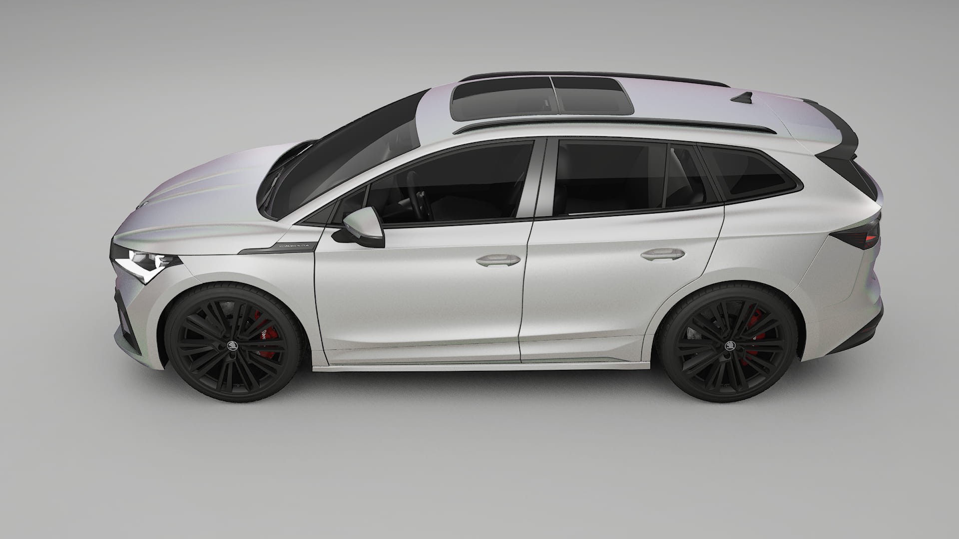 Škoda Enyaq MEB TPU Paint Protection Film | NEBULA Color Change PPF Full Pre-Cut Kit