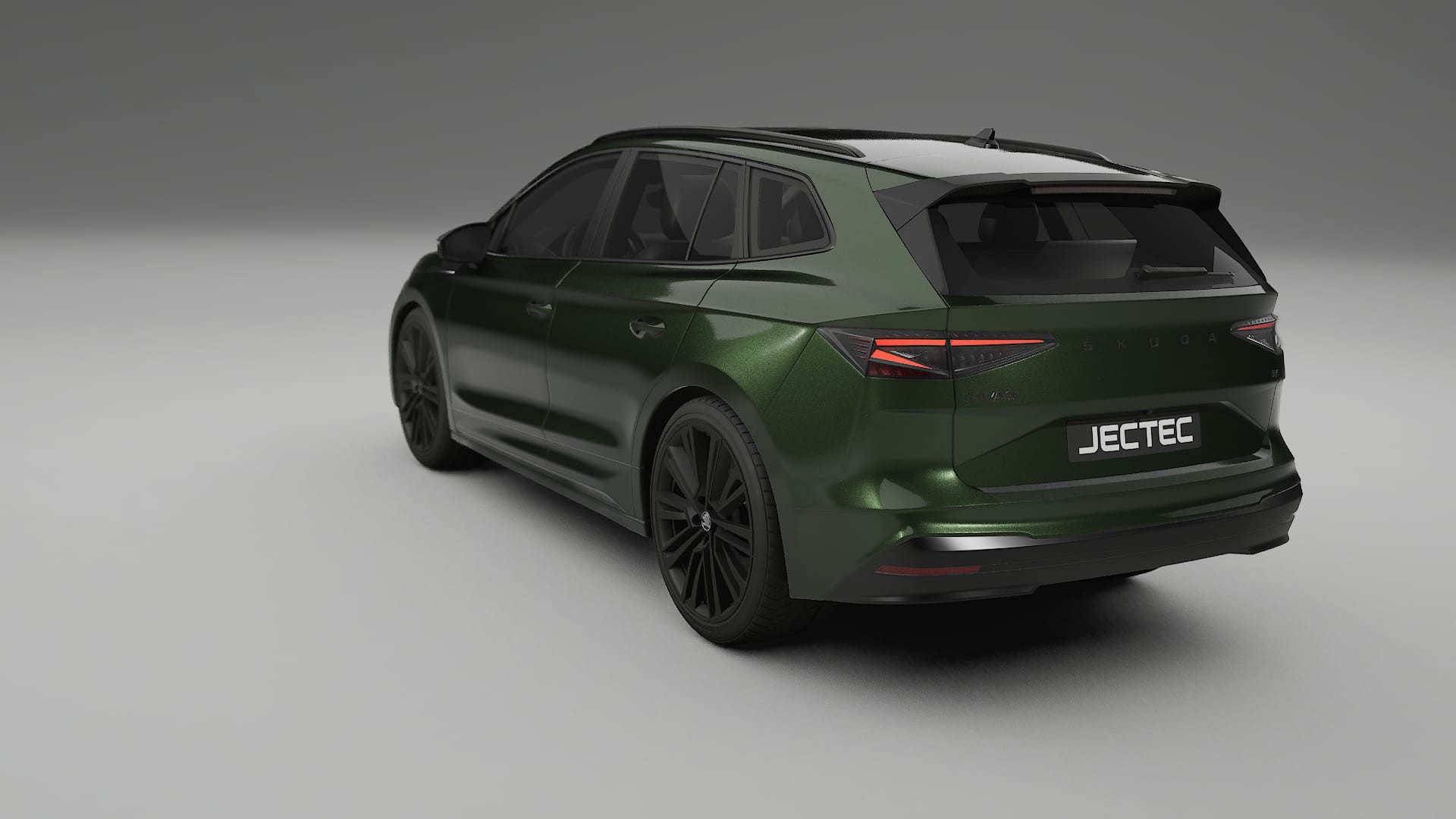 Škoda Enyaq MEB TPU Paint Protection Film | LAGOON Color Change PPF Full Pre-Cut Kit