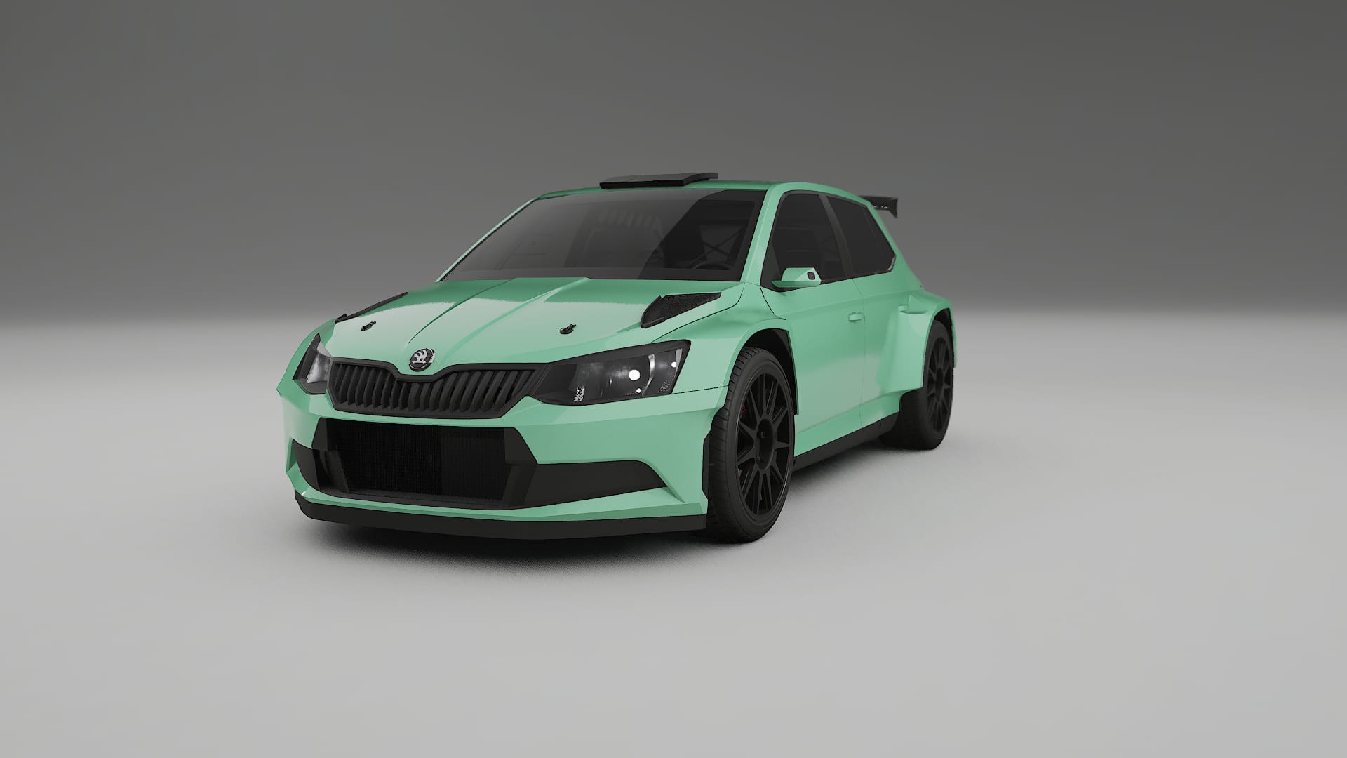 Škoda Fabia R5 6V TPU Paint Protection Film | DUSTY Color Change PPF Full Pre-Cut Kit