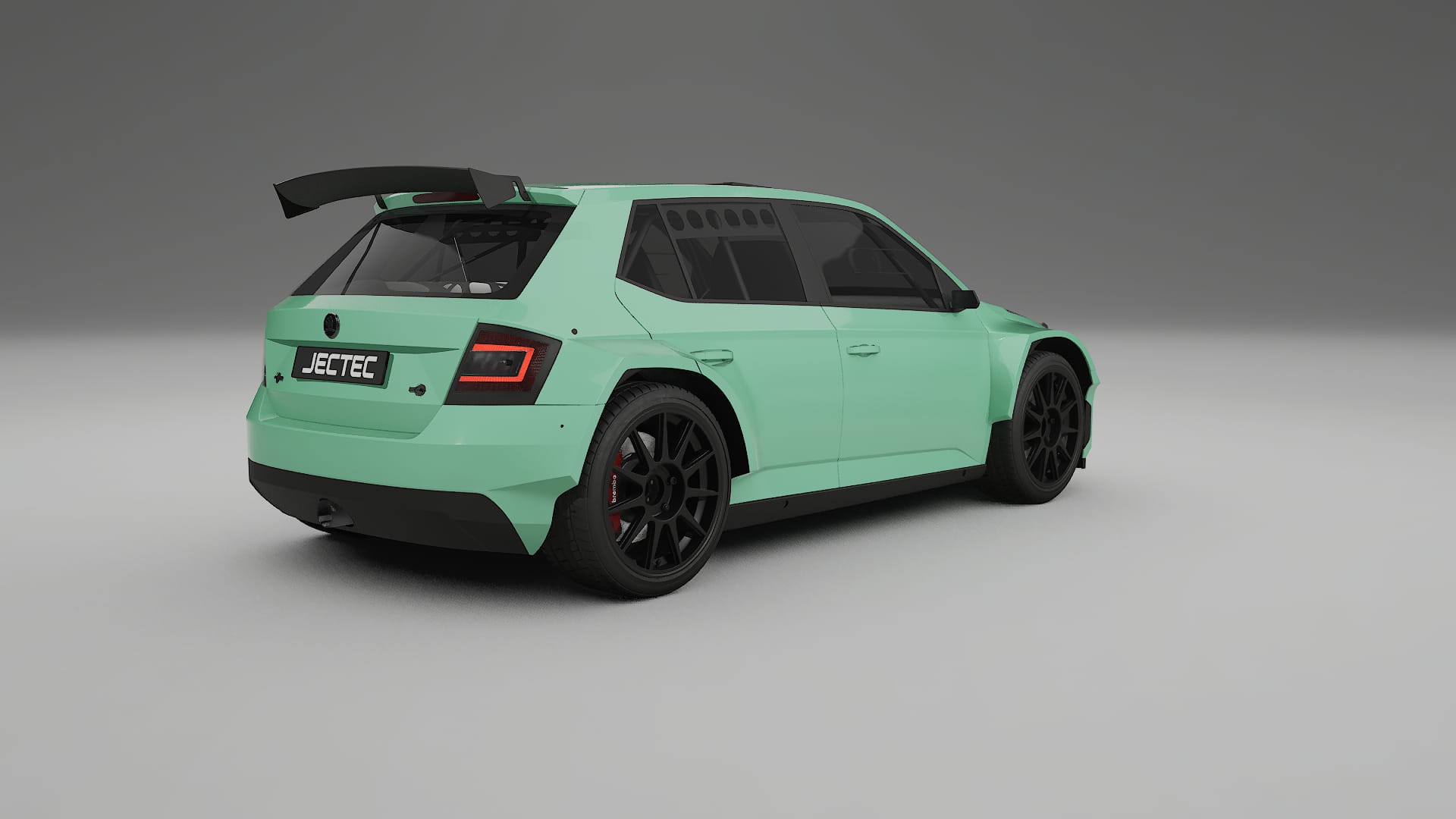 Škoda Fabia R5 6V TPU Paint Protection Film | DUSTY Color Change PPF Full Pre-Cut Kit