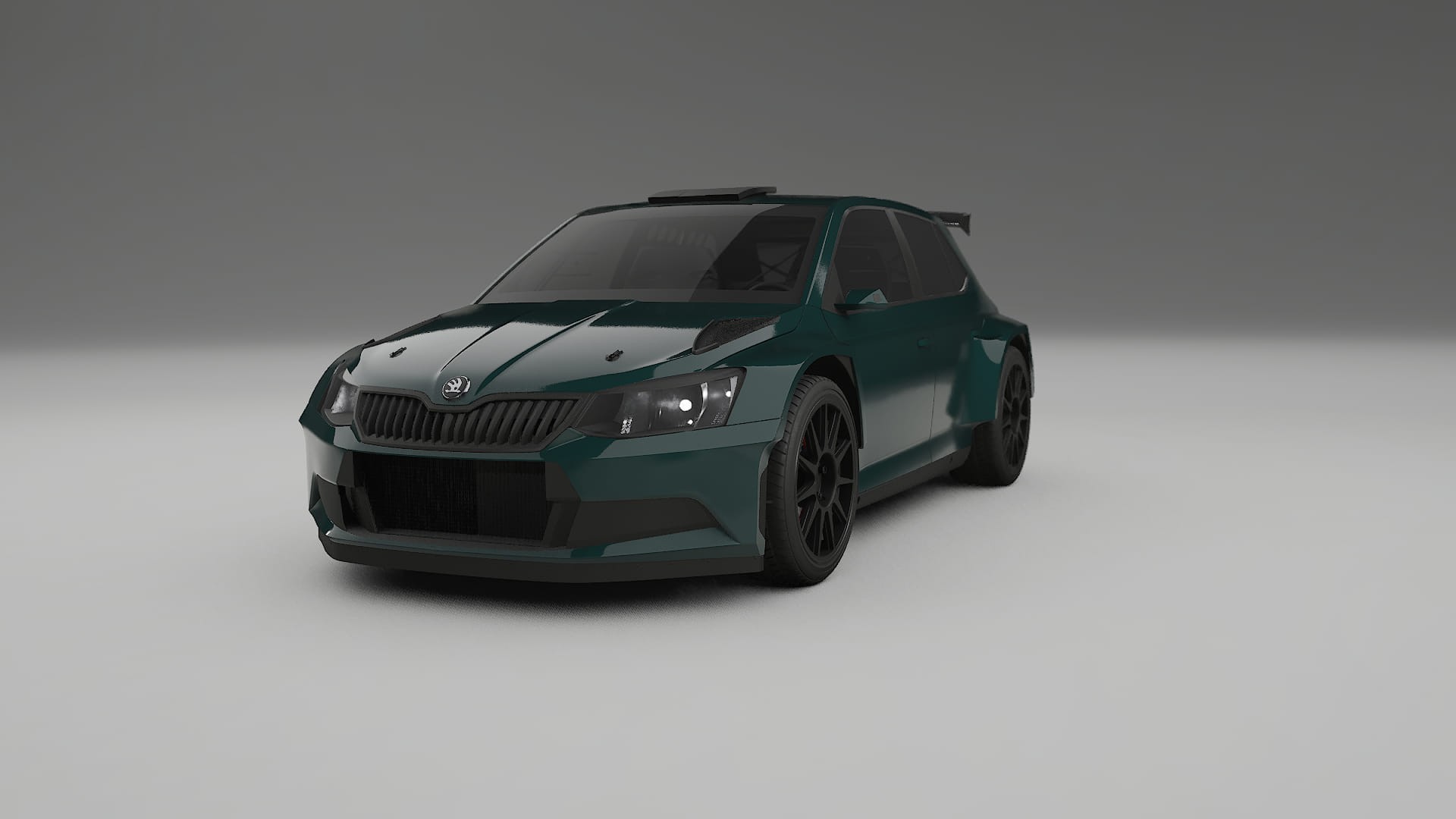 Škoda Fabia R5 6V TPU Paint Protection Film | INFERNO Color Change PPF Full Pre-Cut Kit