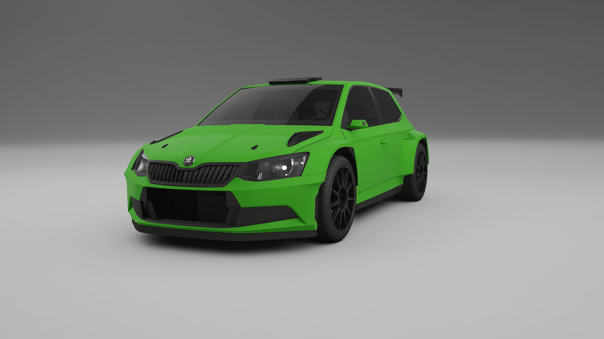 Škoda Fabia R5 6V TPU Paint Protection Film | VENOM Color Change PPF Full Pre-Cut Kit