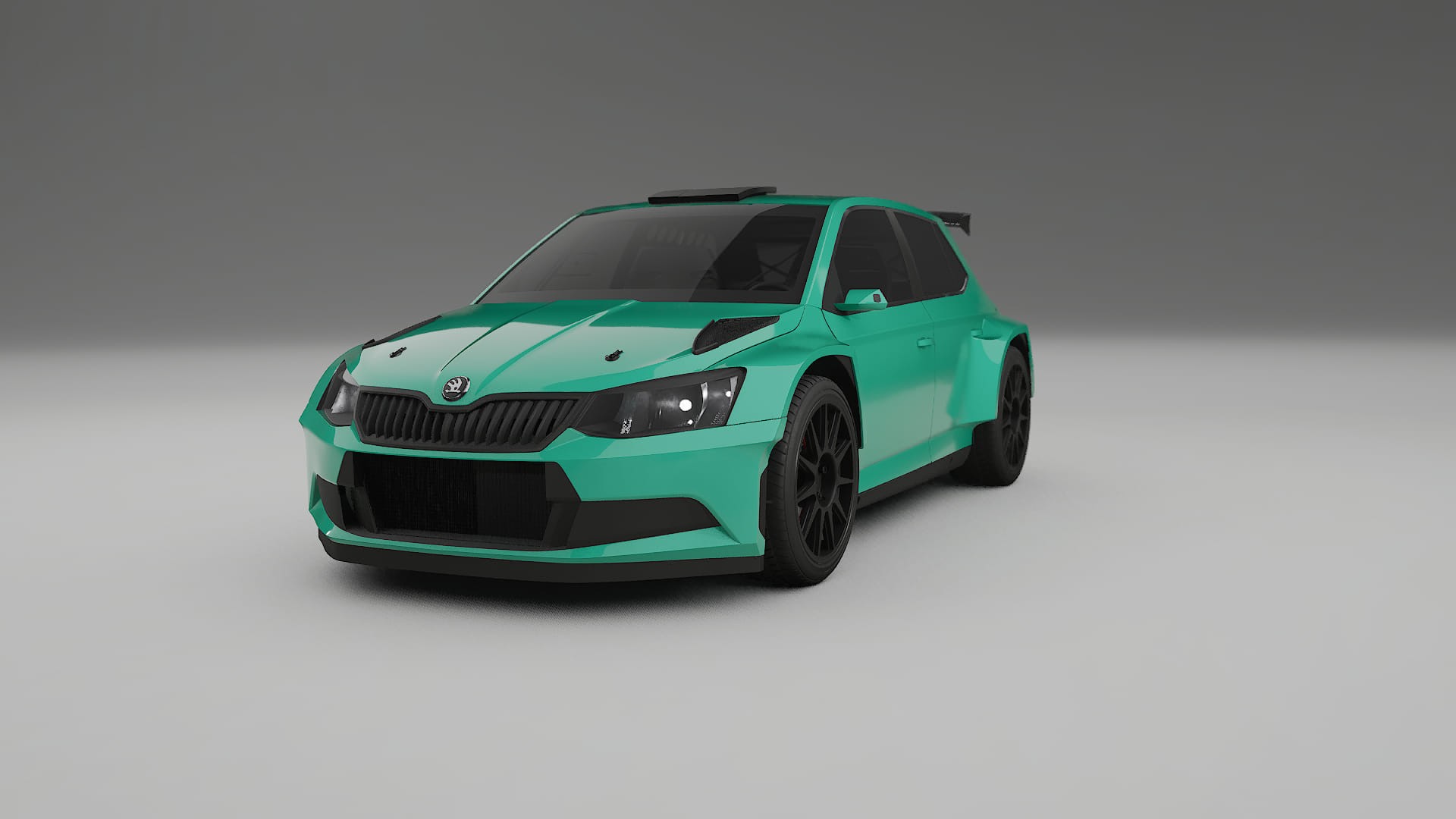 Škoda Fabia R5 6V TPU Paint Protection Film | JEWEL Color Change PPF Full Pre-Cut Kit
