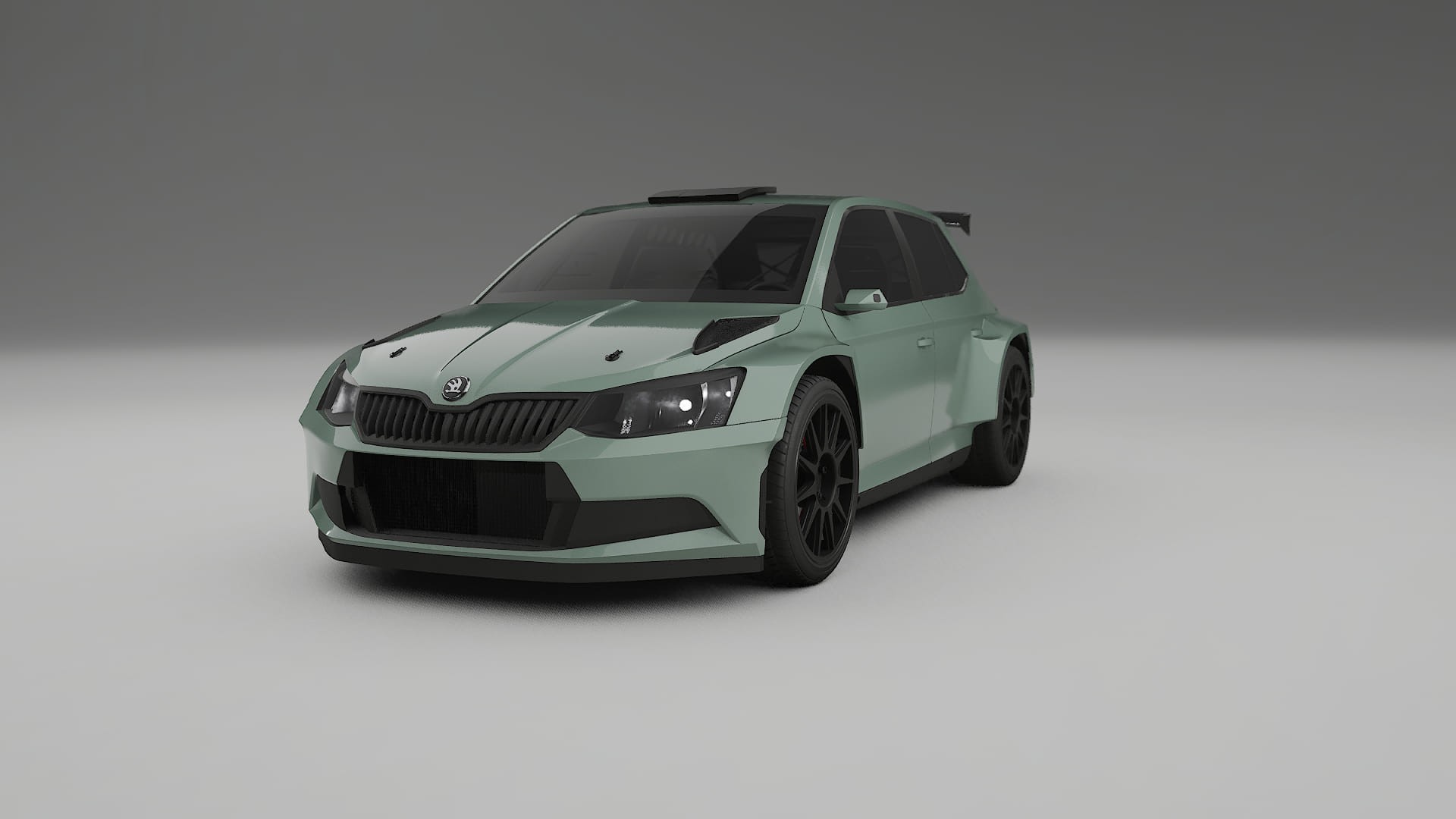 Škoda Fabia R5 6V TPU Paint Protection Film | CINDER Color Change PPF Full Pre-Cut Kit