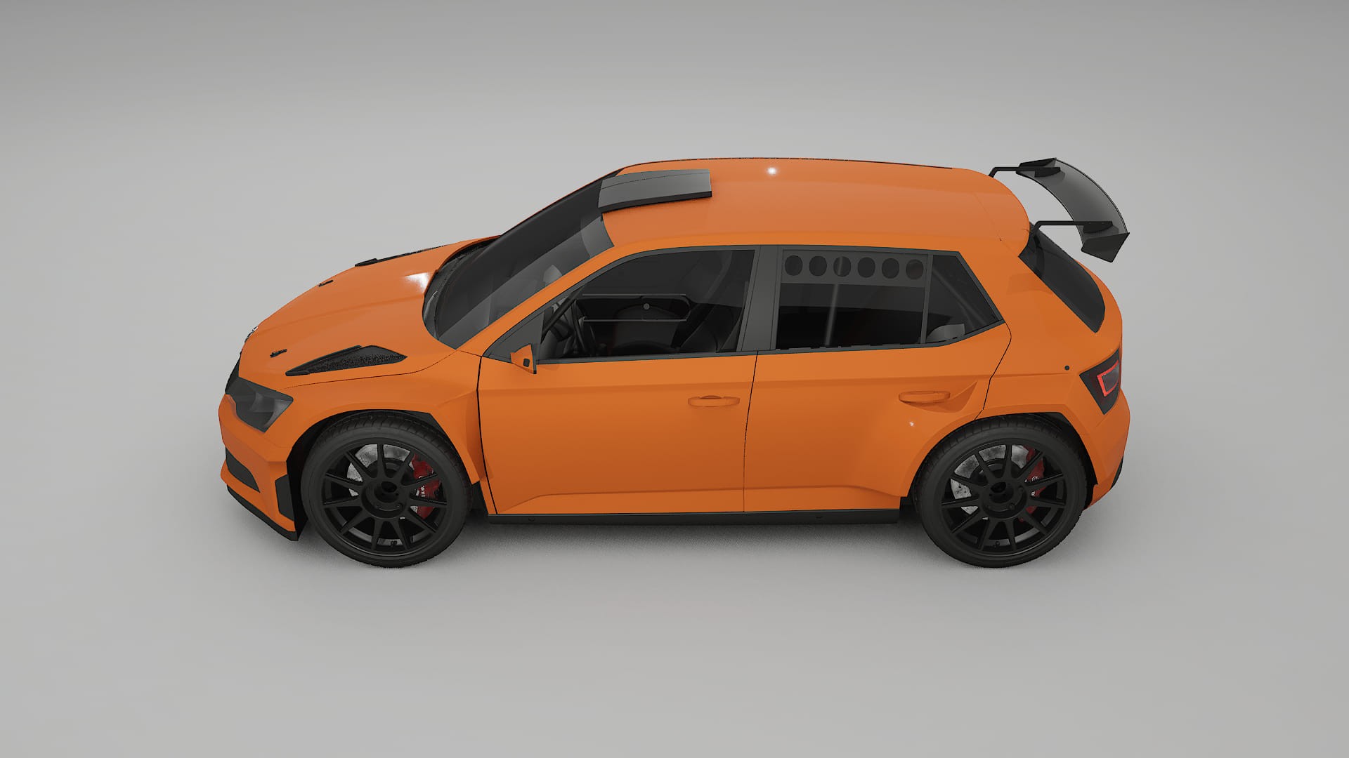 Škoda Fabia R5 6V TPU Paint Protection Film | ROCKET Color Change PPF Full Pre-Cut Kit