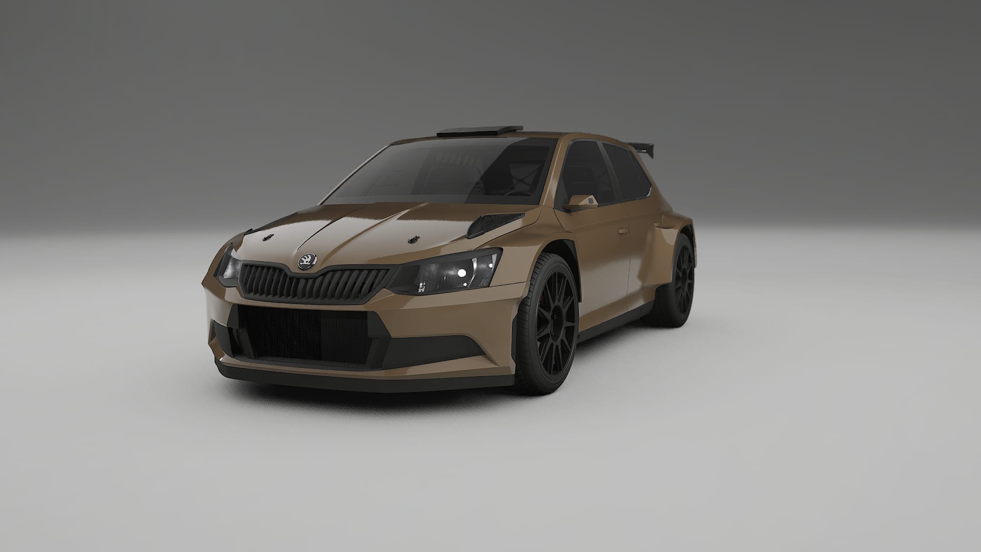 Škoda Fabia R5 6V TPU Paint Protection Film | SAHARA Color Change PPF Full Pre-Cut Kit