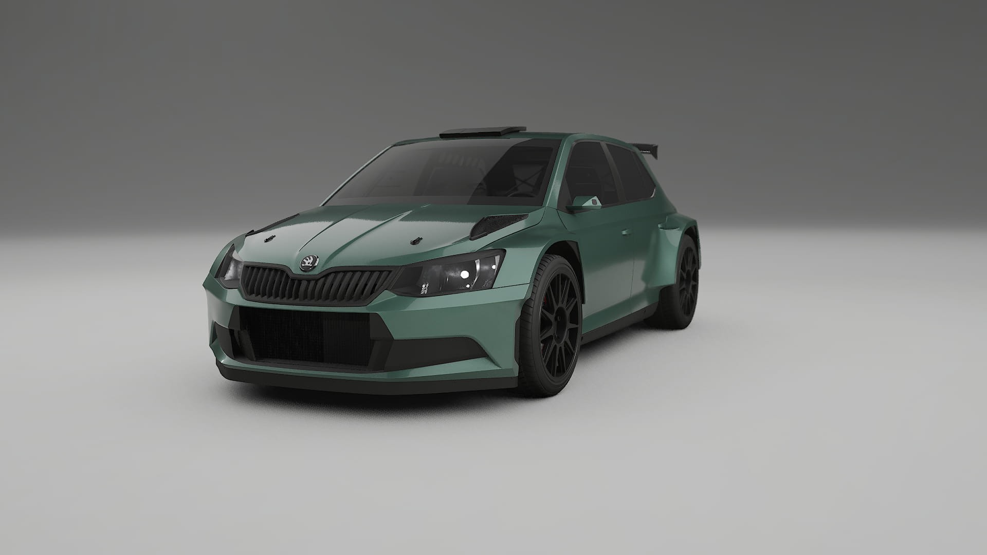 Škoda Fabia R5 6V TPU Paint Protection Film | EVERGREEN Color Change PPF Full Pre-Cut Kit