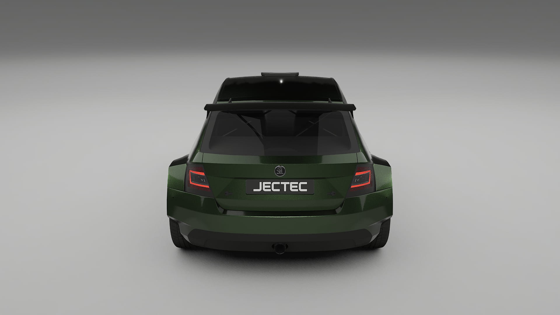 Škoda Fabia R5 6V TPU Paint Protection Film | LAGOON Color Change PPF Full Pre-Cut Kit