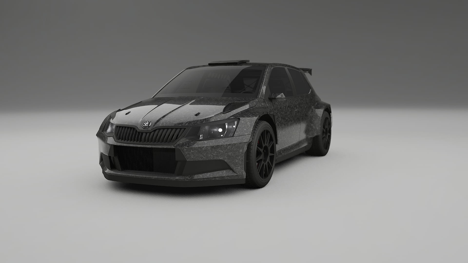 Škoda Fabia R5 6V TPU Paint Protection Film | FORGED S Color Change PPF Full Pre-Cut Kit