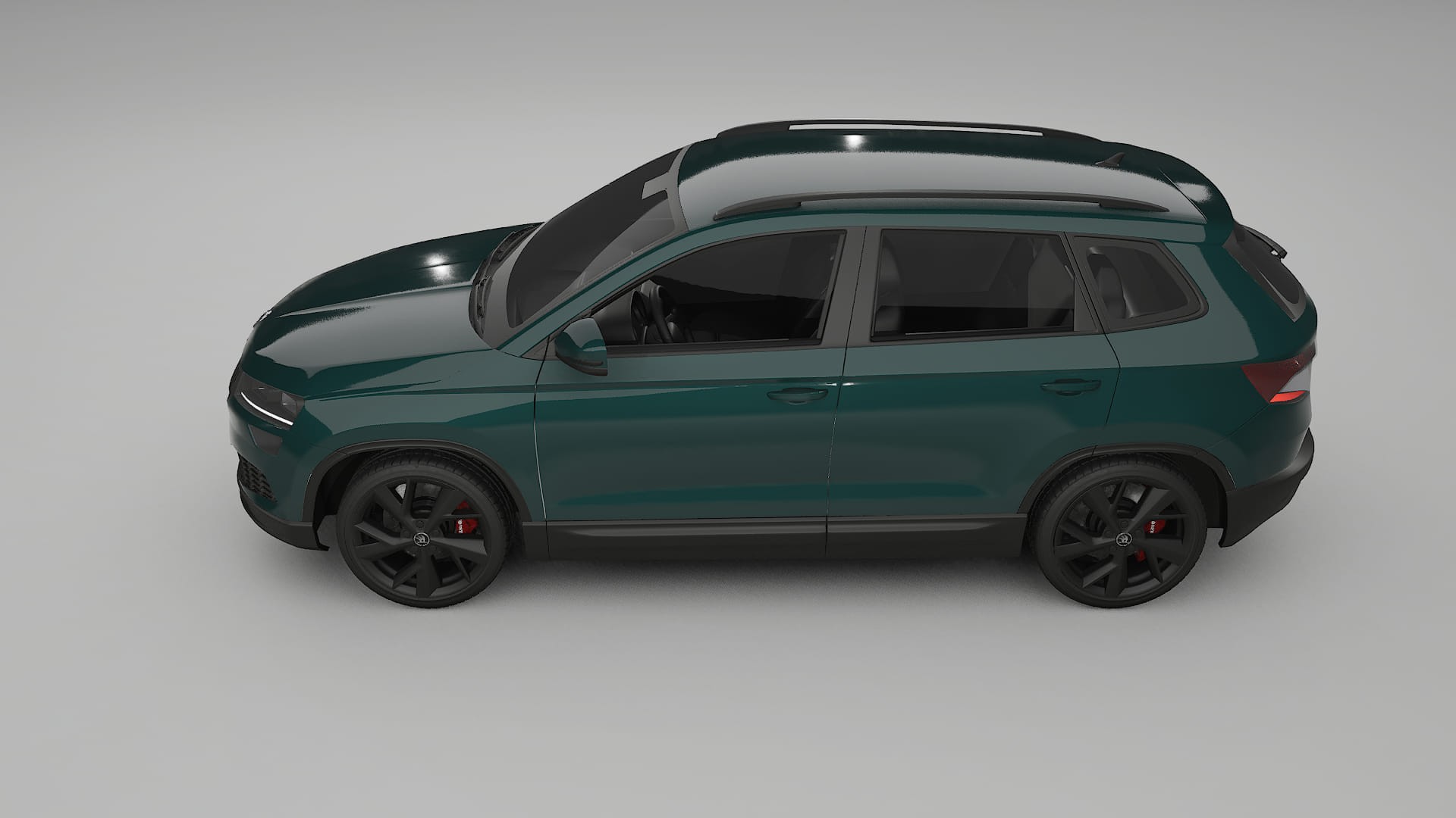 Škoda Karoq NU7 TPU Paint Protection Film | INFERNO Color Change PPF Full Pre-Cut Kit