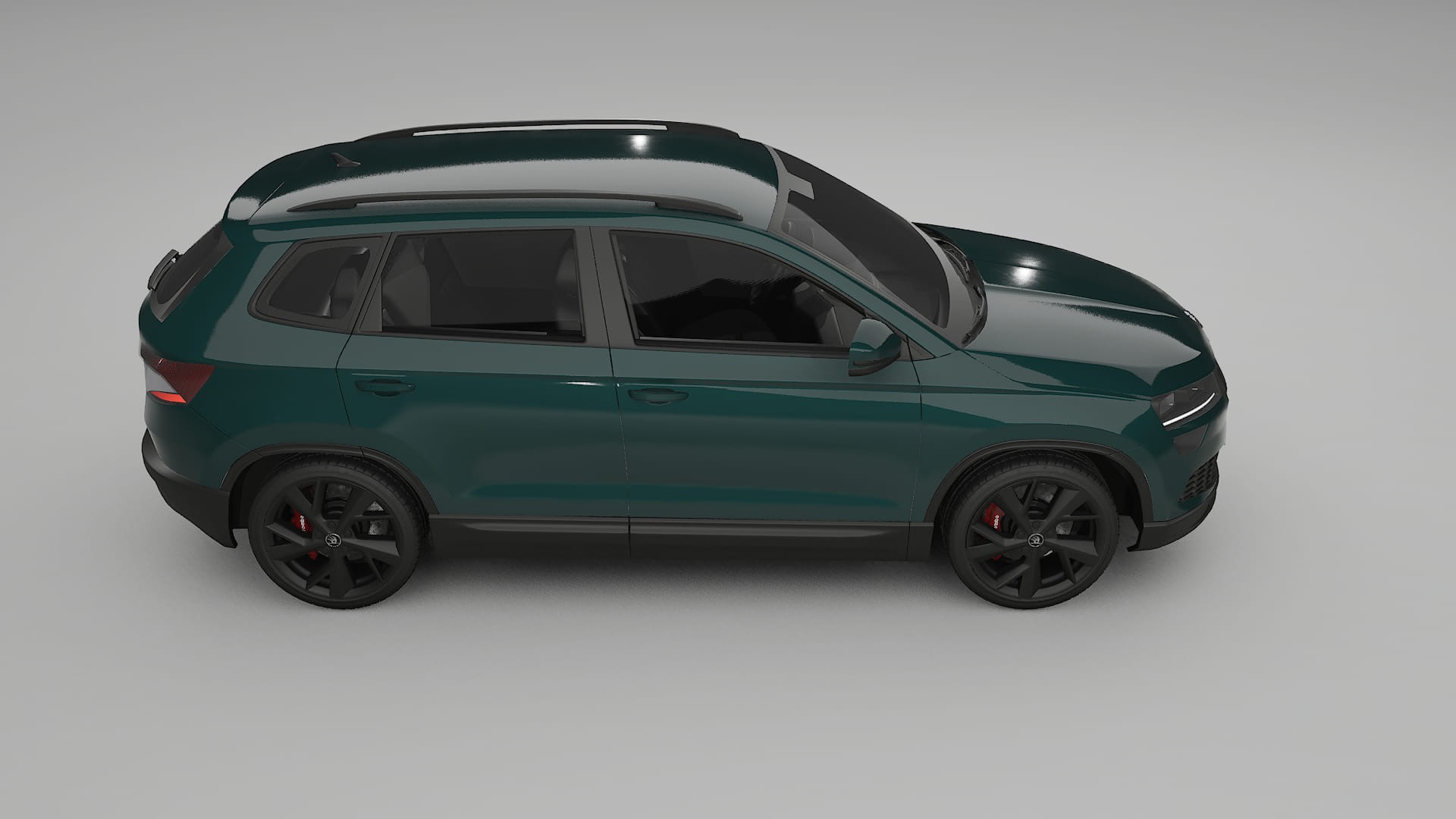 Škoda Karoq NU7 TPU Paint Protection Film | INFERNO Color Change PPF Full Pre-Cut Kit