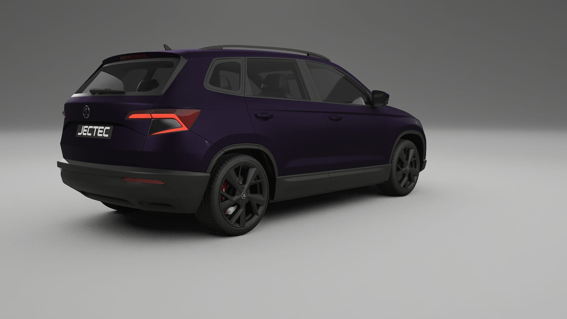 Škoda Karoq NU7 TPU Paint Protection Film | VIOLET Color Change PPF Full Pre-Cut Kit
