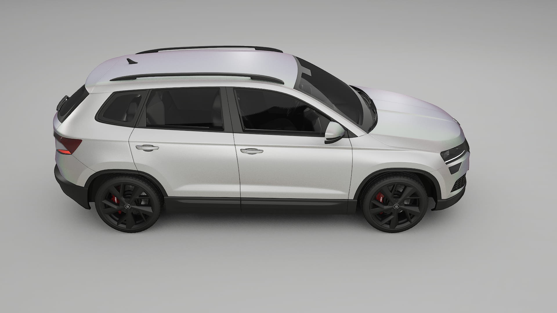 Škoda Karoq NU7 TPU Paint Protection Film | NEBULA Color Change PPF Full Pre-Cut Kit