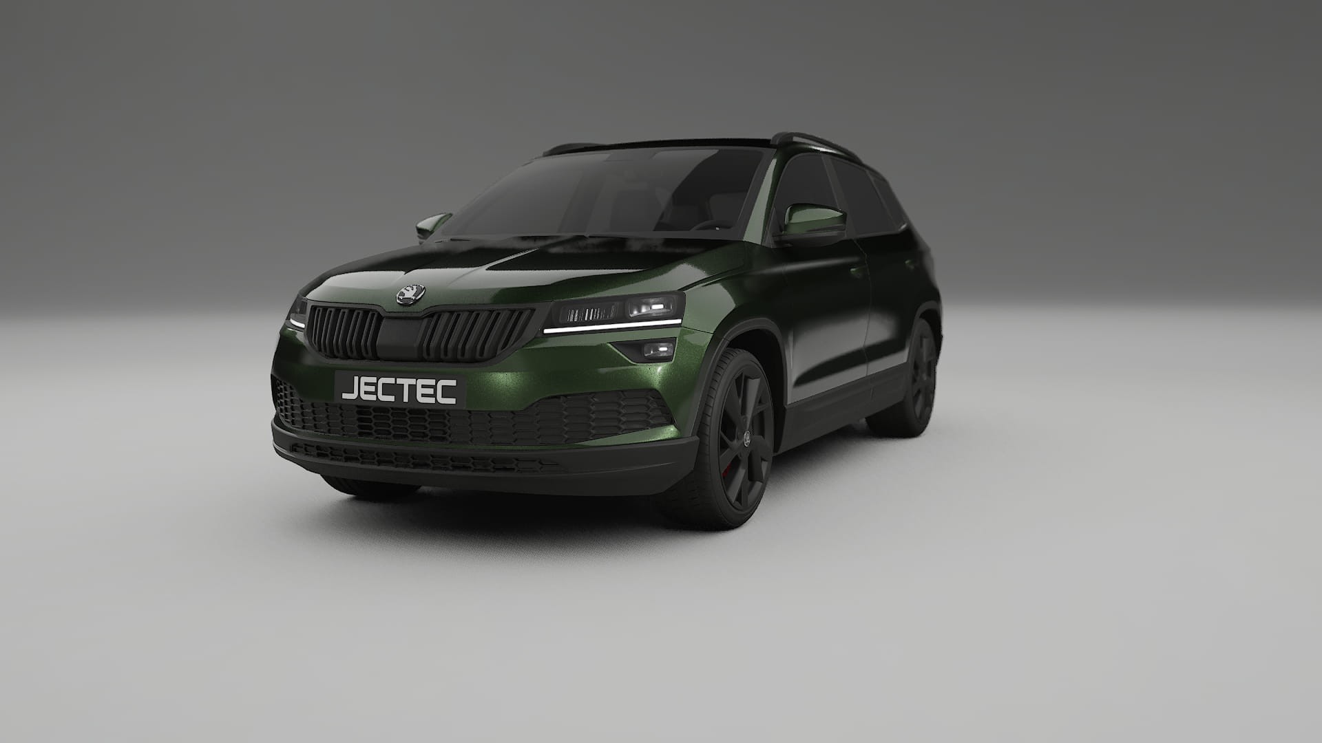 Škoda Karoq NU7 TPU Paint Protection Film | LAGOON Color Change PPF Full Pre-Cut Kit