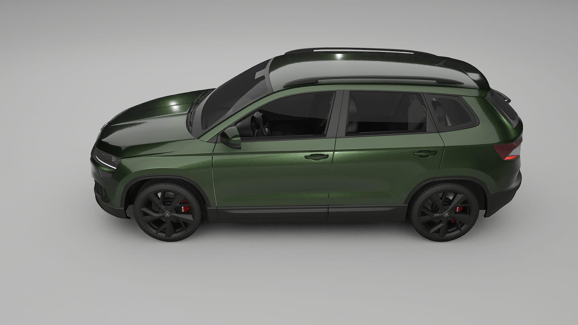 Škoda Karoq NU7 TPU Paint Protection Film | LAGOON Color Change PPF Full Pre-Cut Kit